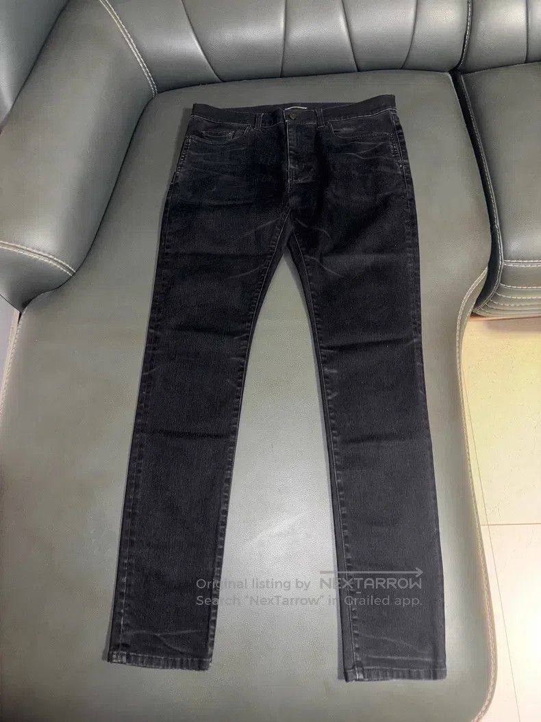 Saint Laurent Paris Saint Laurent Paris Water Ripple Ghost Claw Basic Denim Je Size US 34 / EU 50 - 1 Thumbnail