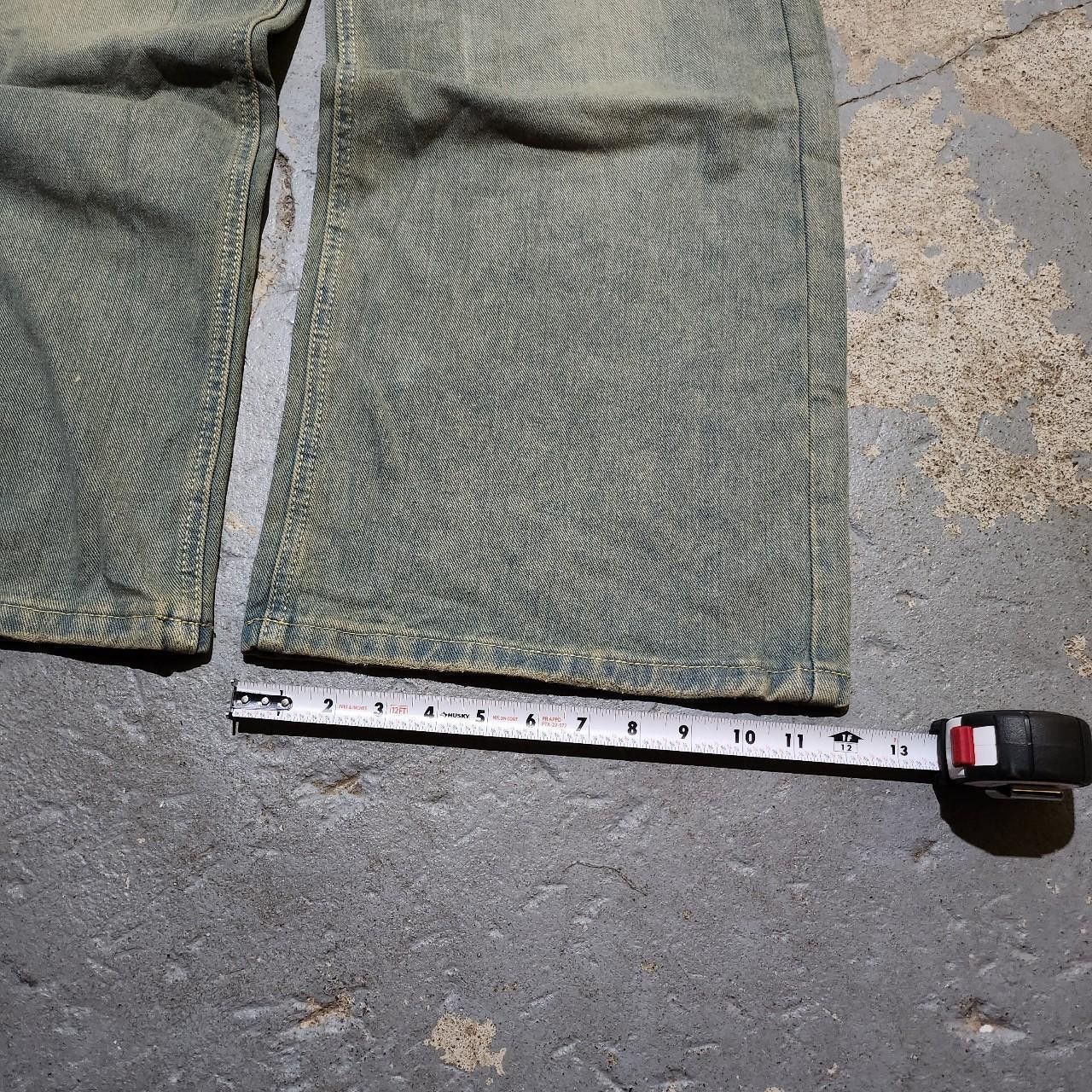 Japanese Brand Y2k/2000s baggy loose fit faded denim jeans Size US 28 / EU 44 - 3 Thumbnail