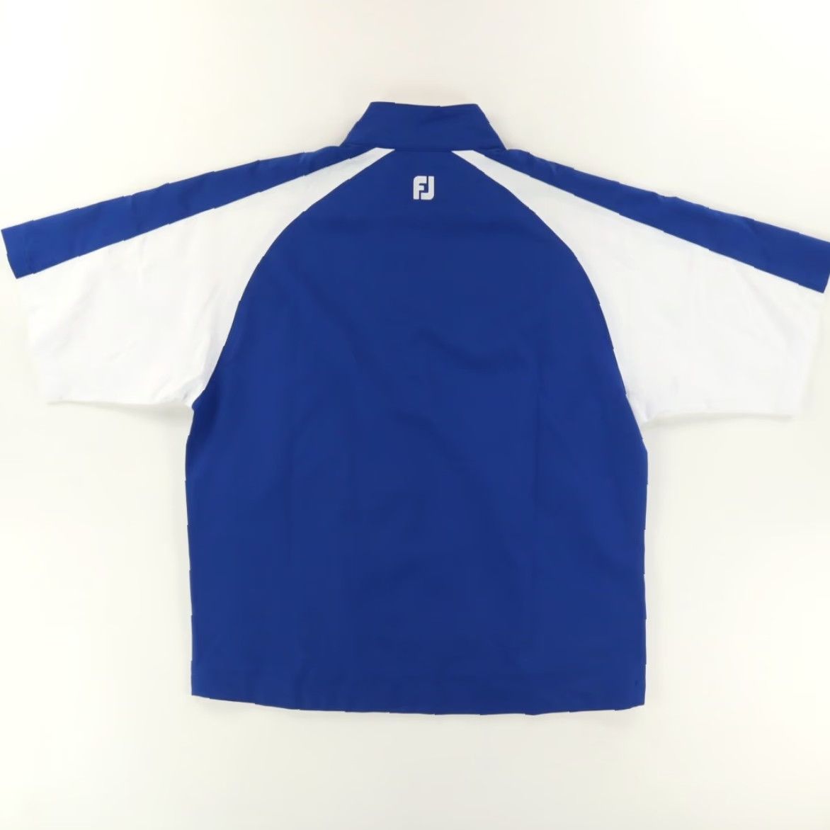 Footjoy Footjoy 1/2 Zip S/S Windbreaker Colorblock Mock Jacket Blue Men's L Shirt Size US L / EU 52-54 / 3 - 4 Thumbnail