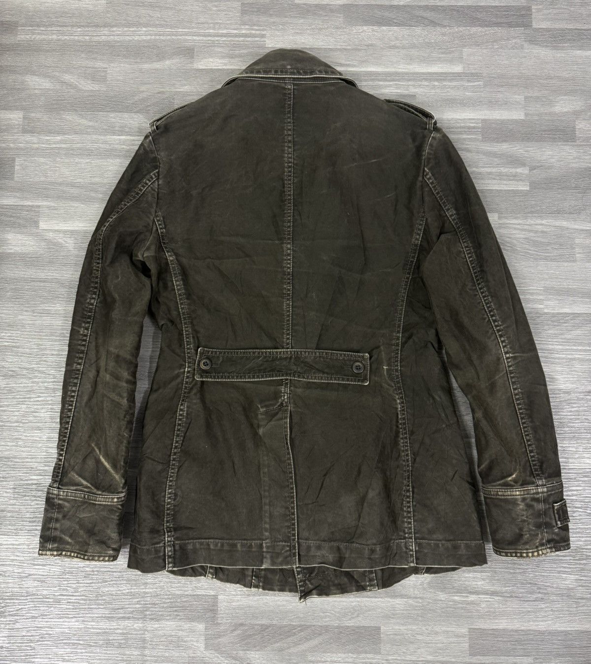 Tete Homme Rare 🔥/ Vintage Tete Homme Double Breast Jacket Size L / US 10 / IT 46 - 2 Thumbnail