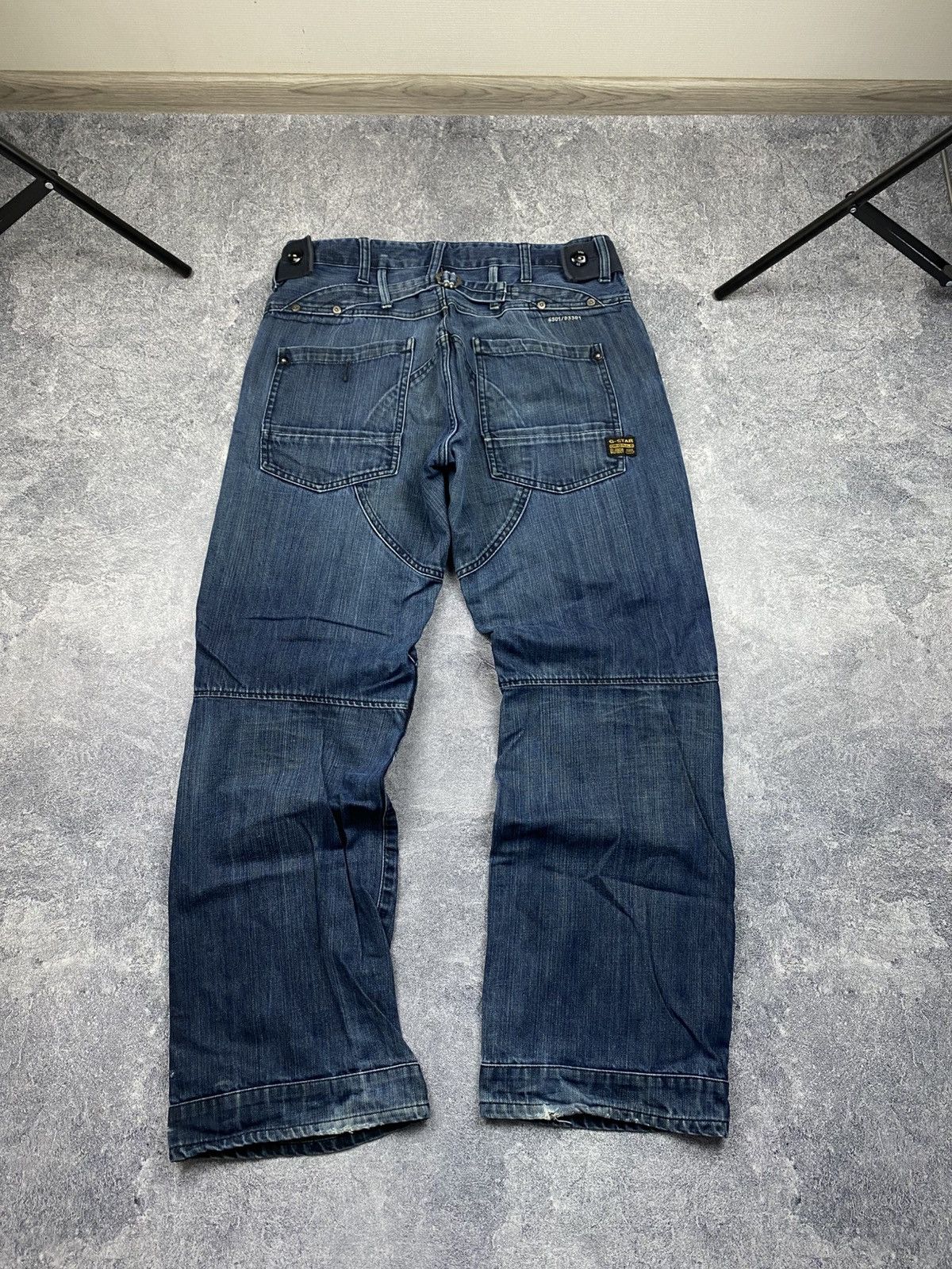 G-Star × Japanese Brand × Vintage Vintage G-Star Raw Japanese Distressed Cargo Pants Y2K Size US 34 / EU 50 - 3 Thumbnail
