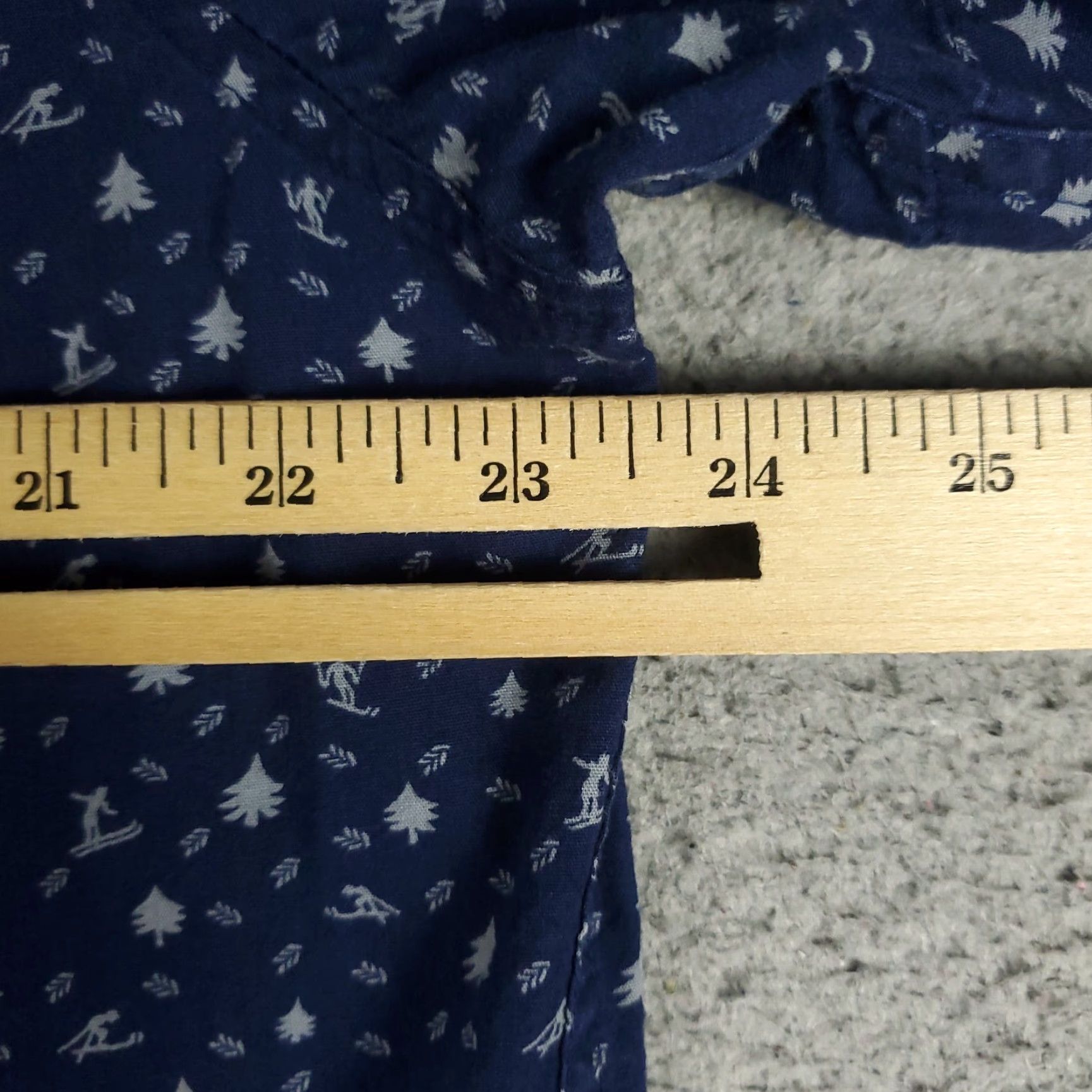 Original Penguin VINTAGE Original Penguin Men's Button-Up Shirt XL Blue Skiing Print Casual Short Sleeve Cotton Size US XL / EU 56 / 4 - 6 Thumbnail