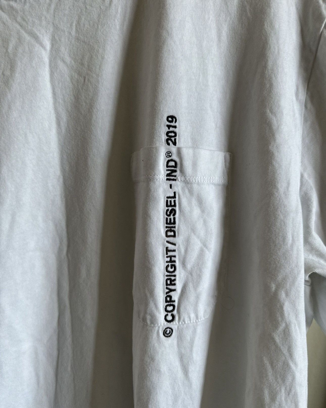 Diesel Diesel Pocket Tee Size US L / EU 52-54 / 3 - 3 Thumbnail