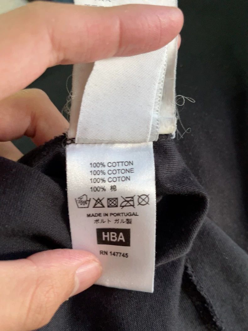 Hood By Air Hood By Air HBA Black Short Sleeve T-Shirt-2507 Size US XS / EU 42 / 0 - 4 Thumbnail