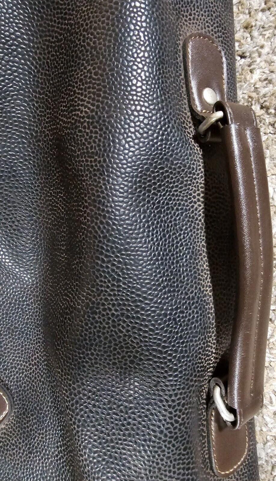 Gap GAP Brown leather messenger bag crossbody school travel Work Size ONE SIZE - 3 Thumbnail