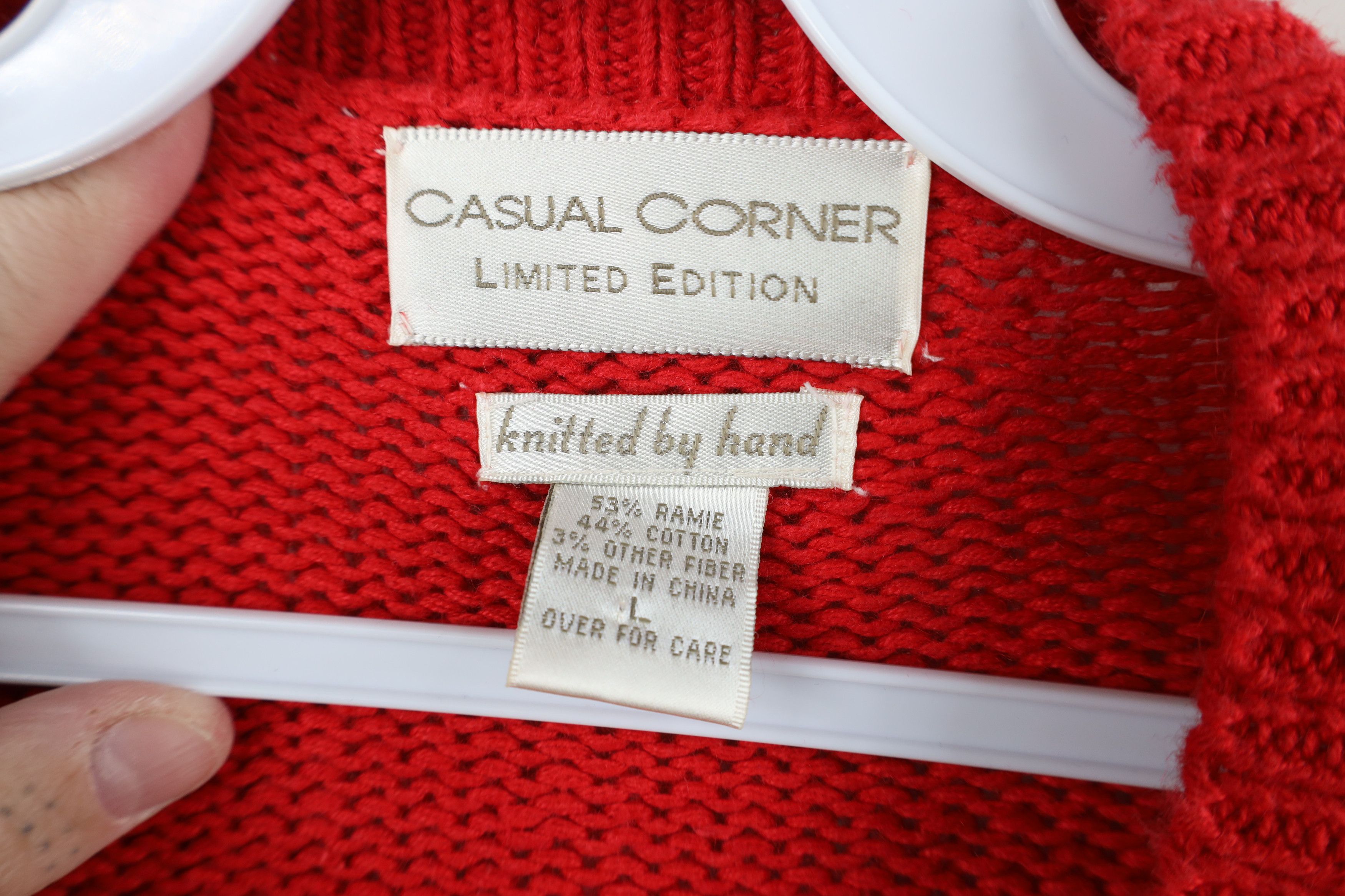 Vintage Vintage 90s Streetwear Bells Christmas Cardigan Sweater Size L / US 10 / IT 46 - 11 Thumbnail