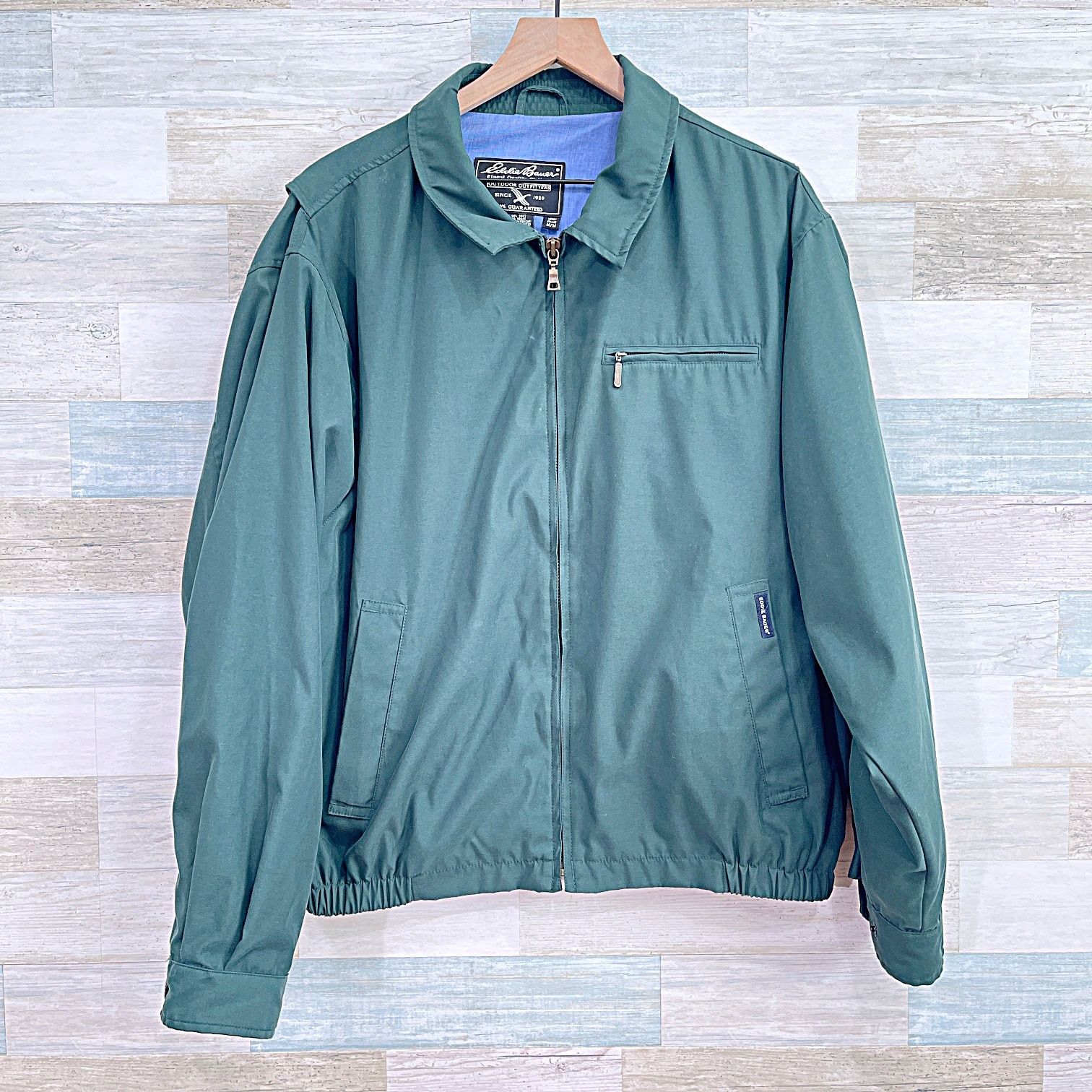 Eddie Bauer Eddie Bauer Vintage 90s Windbreaker Bomber Jacket Medium Size US M / EU 48-50 / 2 - 1 Thumbnail