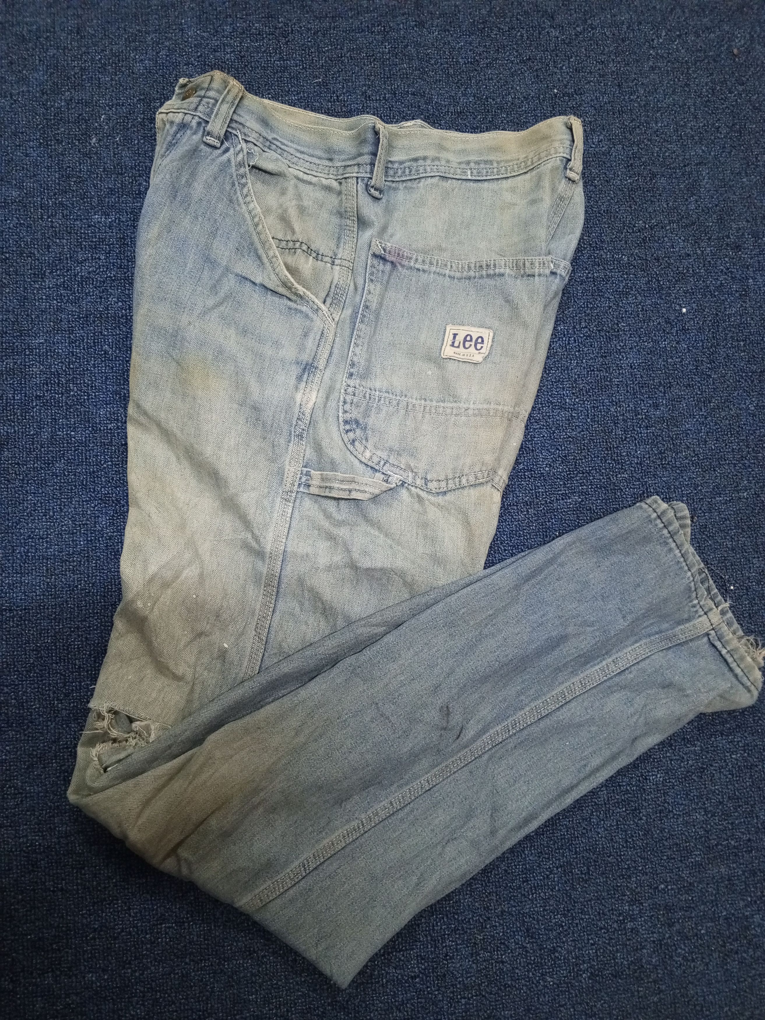 Lee × Vintage LEE CARPENTER VINTAGE 60S RARE Size US 30 / EU 46 - 1 Thumbnail