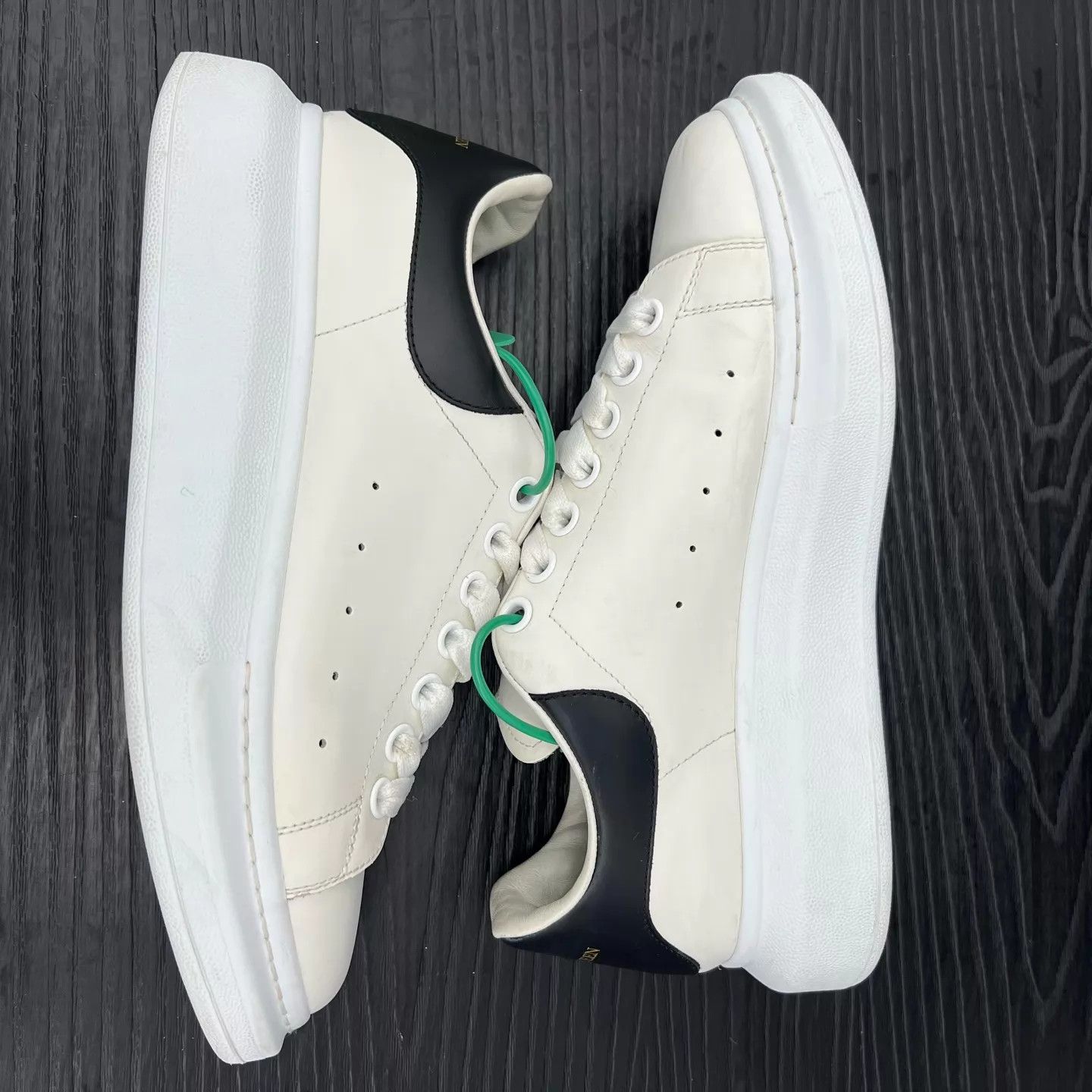 Alexander McQueen Alexander McQueen Smooth Calf Leather Black Toe 41.5 Size US 8.5 / EU 41-42 - 3 Thumbnail
