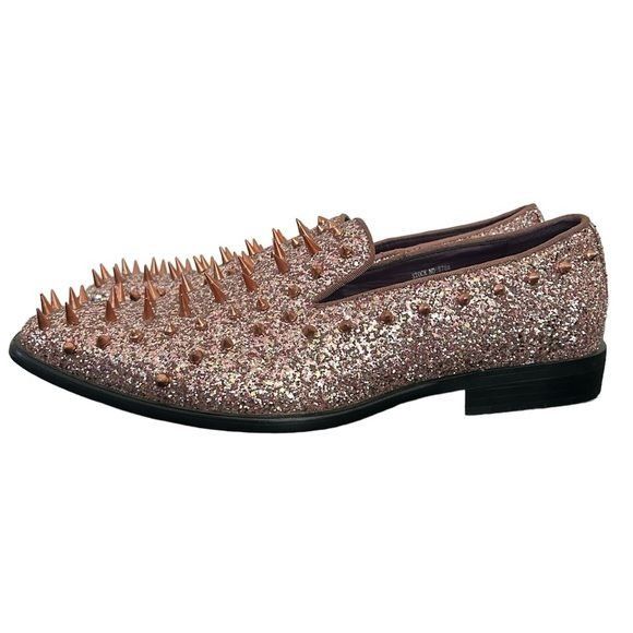 Other Men’s spike shoes Rose Gold with Rose gold spikes Size US 12 / EU 45 - 2 Thumbnail