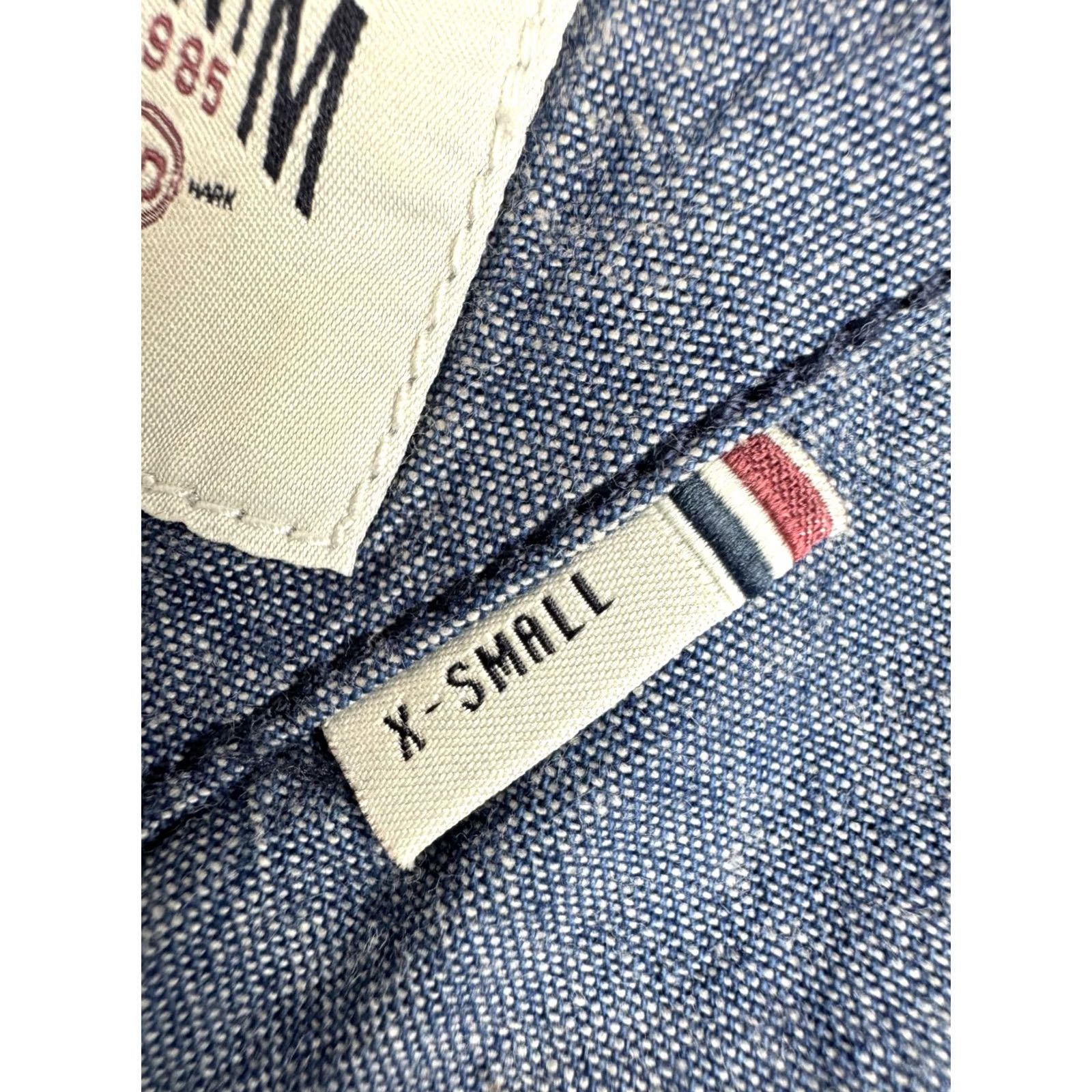 Tommy Hilfiger Tommy Hilfiger Womens denim blue dress XS A-Line Knee Length Dress Size XS / US 0-2 / IT 36-38 - 6 Thumbnail