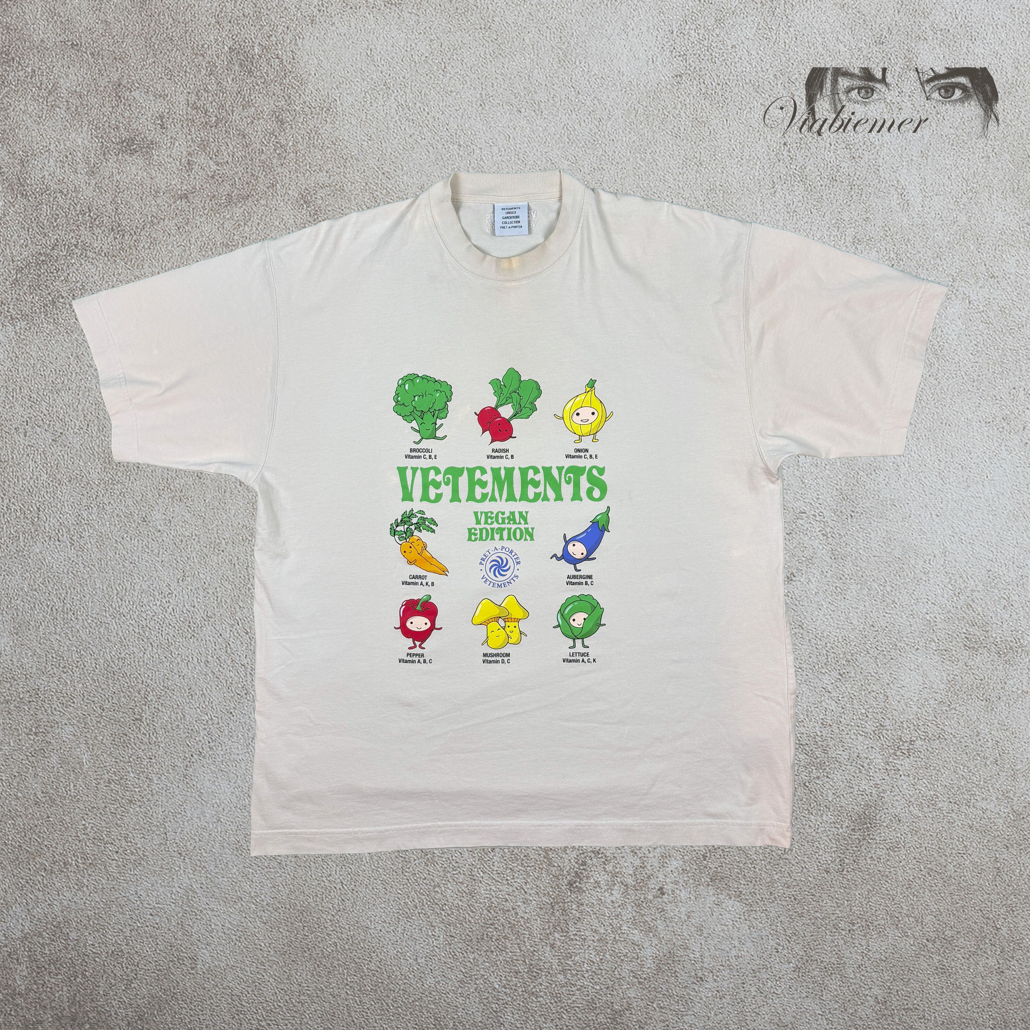 Vetements Vetements Vegetables/Fruit "Vegan Edition" Size US S / EU 44-46 / 1 - 1 Thumbnail