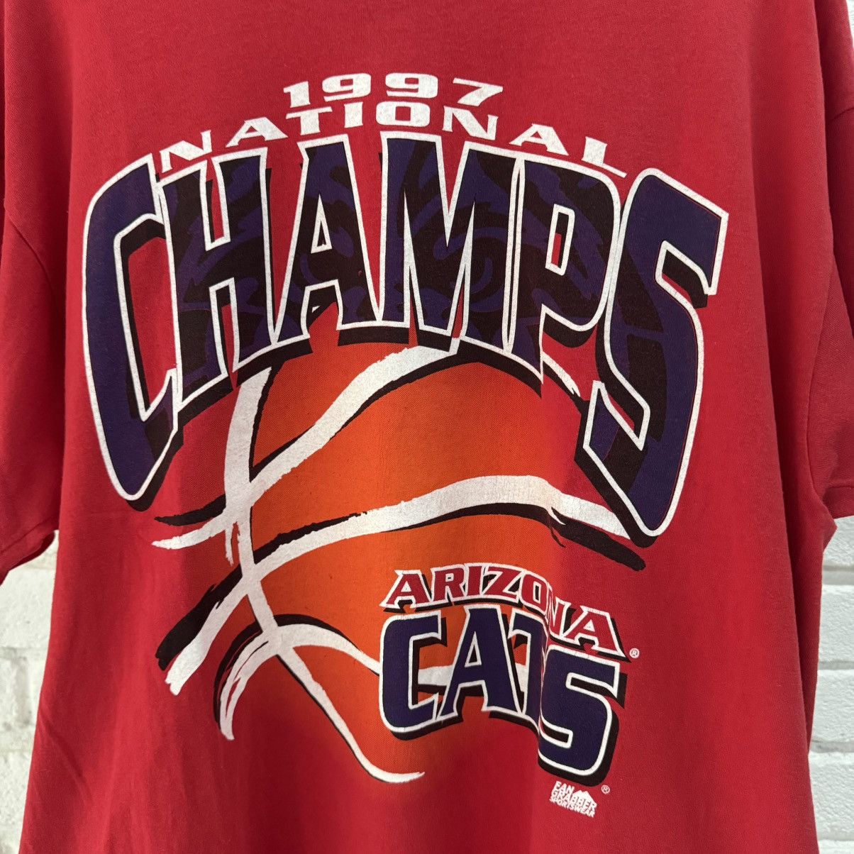 Vintage 97’s Arizona Cats Champs Tee Size US XL / EU 56 / 4 - 3 Thumbnail