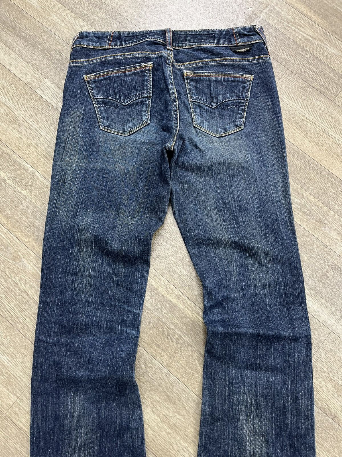 Japanese Brand 2000s Georgia Love Ifsixwasnine Lgb Style Flared Jeans Y2K Size US 27 - 15 Thumbnail