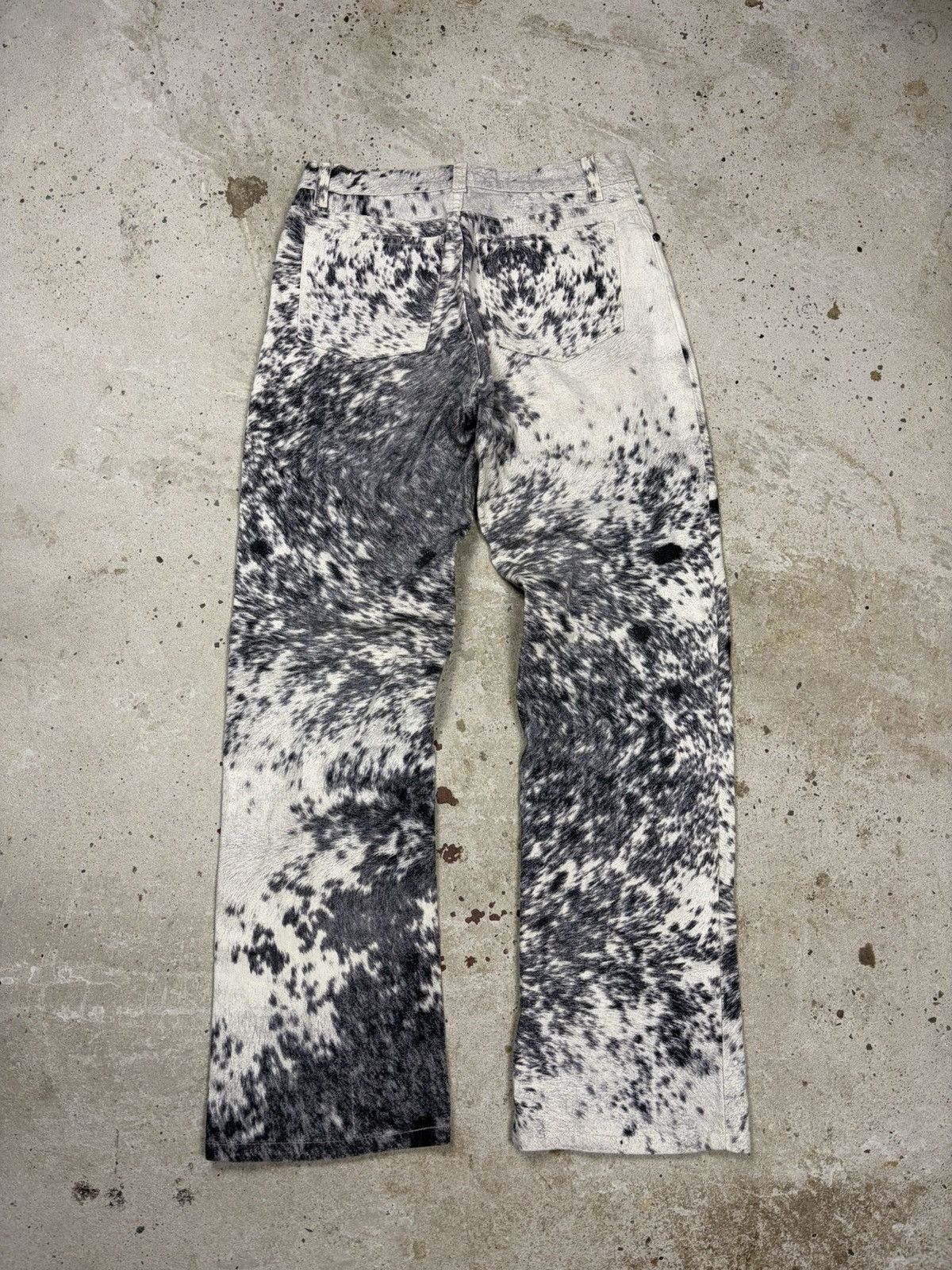 Roberto Cavalli FW1999 Roberto Cavalli Furry Cawprint Movement Pants Size 28" / US 6 / IT 42 - 2 Thumbnail