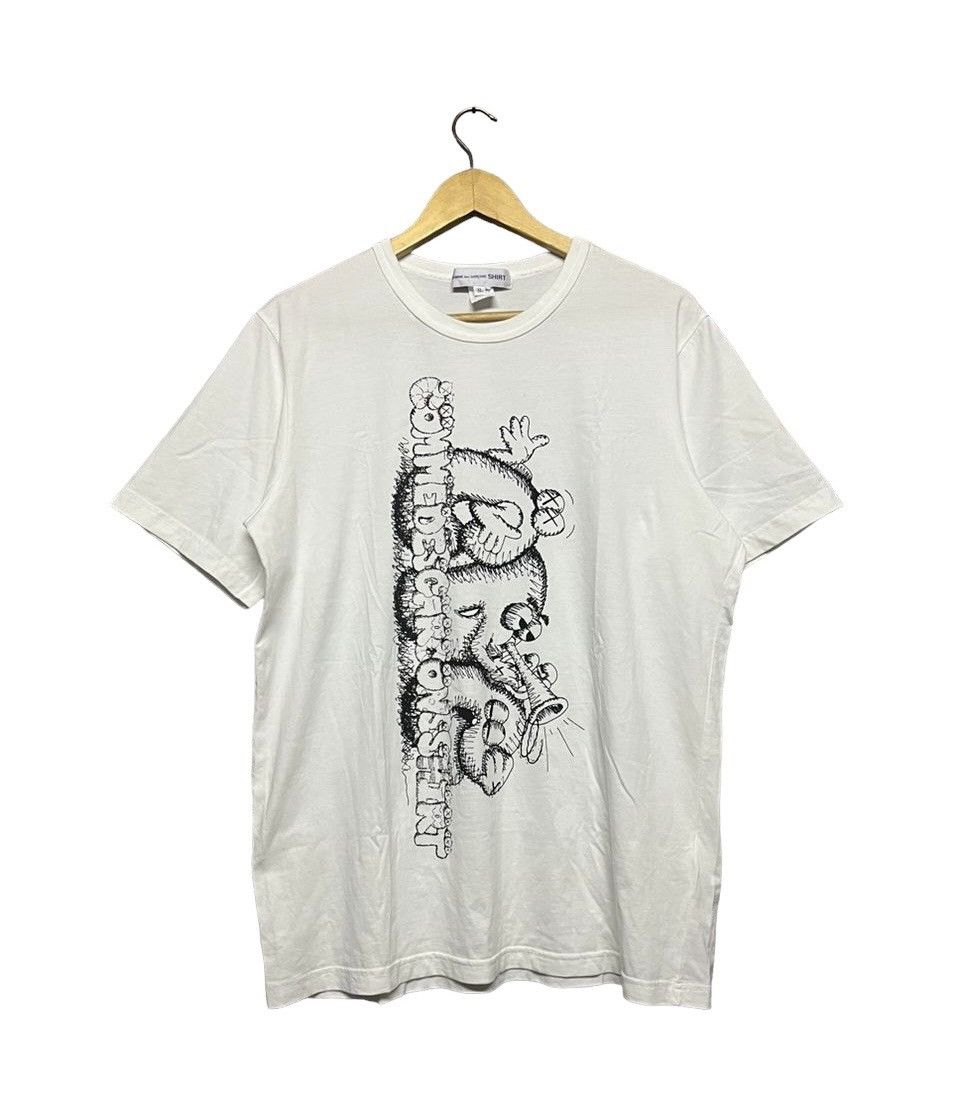 Ss21 Comme Des Garcons Shirt X Kaws Artwork Tee