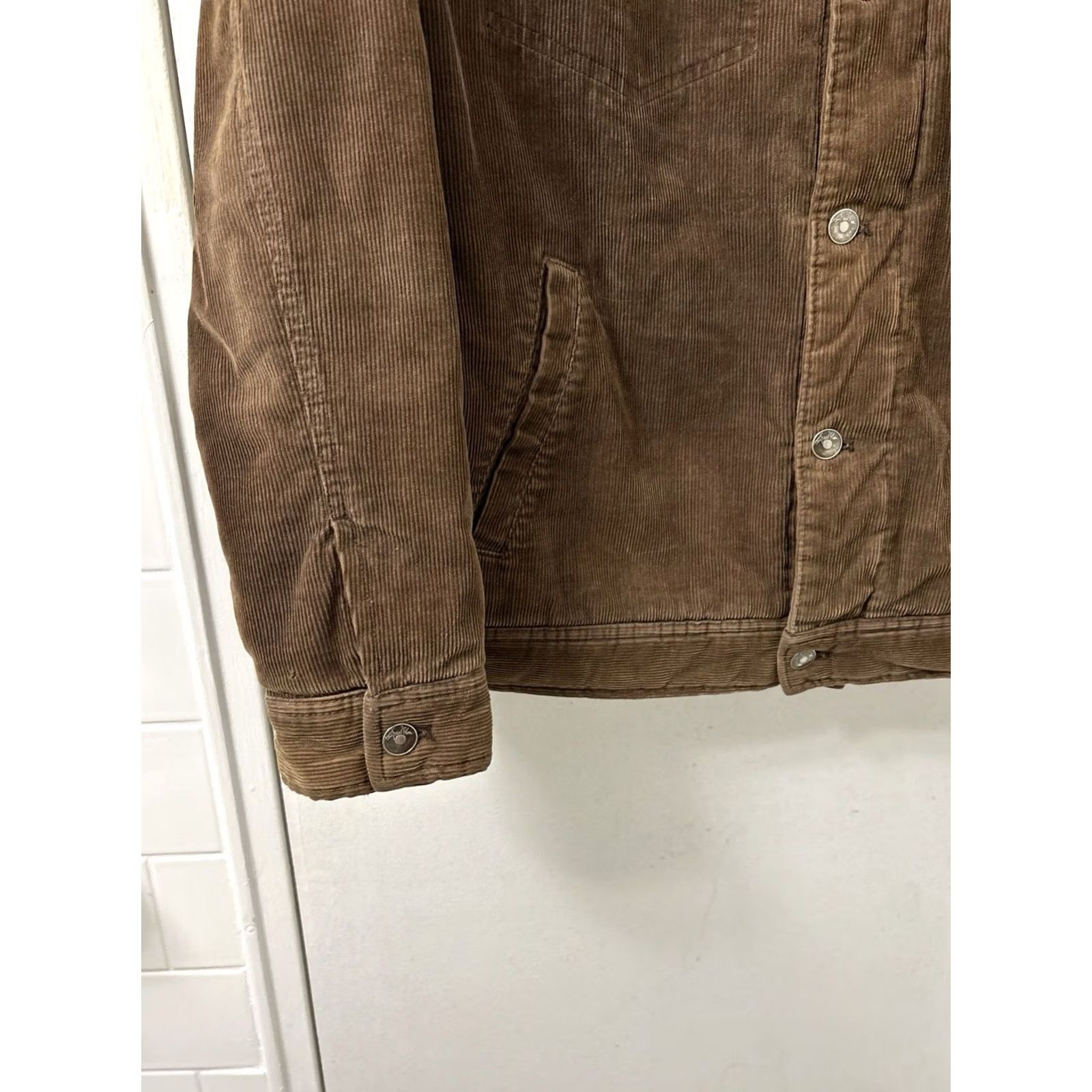 Vintage VTG Tony Hawk Corduroy Trucker Jacket Mens L Brown Sherpa Lined Skater Size US L / EU 52-54 / 3 - 5 Thumbnail