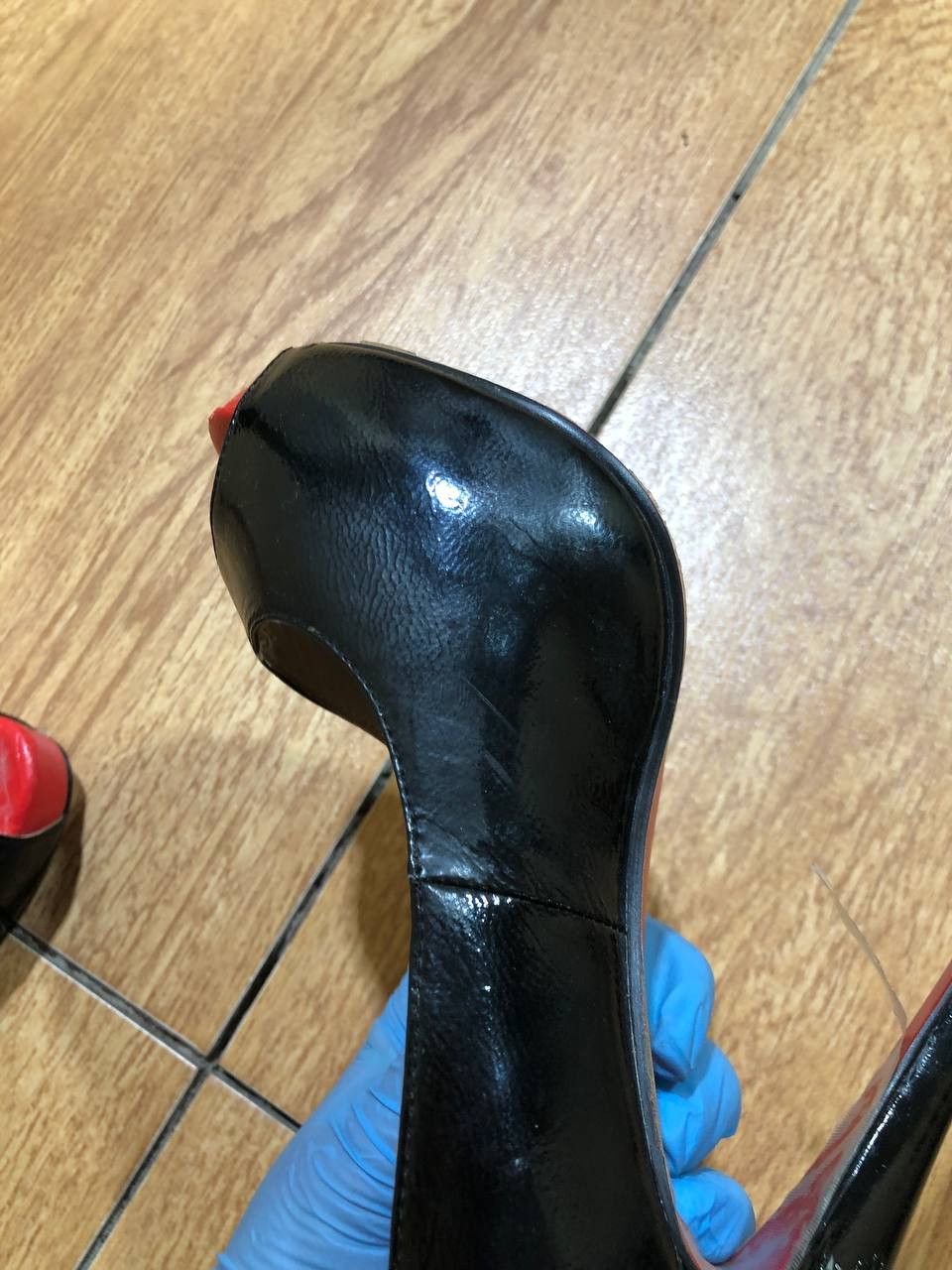 Christian Louboutin Christian Louboutin Women's Shoes Platform Leather heels Size US 7 / IT 37 - 5 Thumbnail