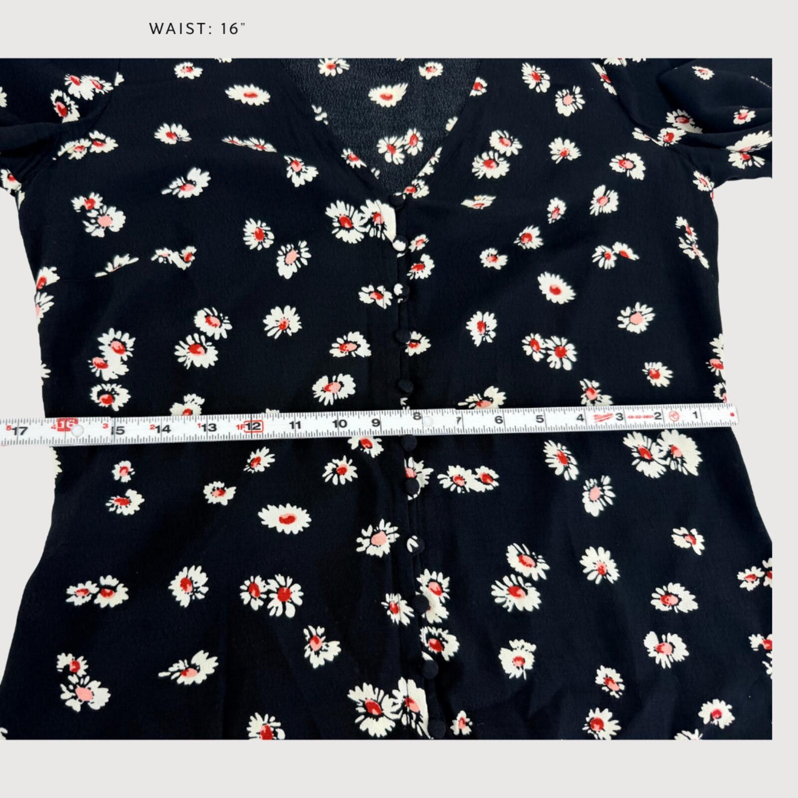 Boden Boden Daisy Print Button Front Blouse Top 4 Size S / US 4 / IT 40 - 8 Thumbnail