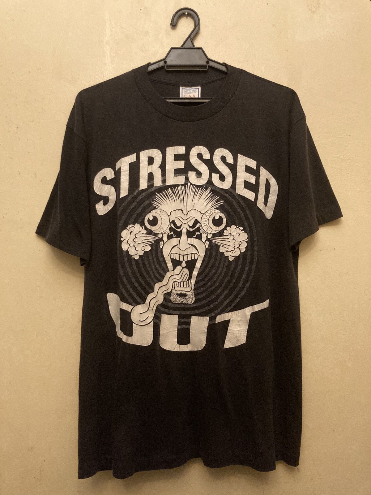Band Tees × Rap Tees × Vintage Vintage 90s Stressed Out Jazzy Wit Da Joint Tshirt Size US XL / EU 56 / 4 - 1 Thumbnail