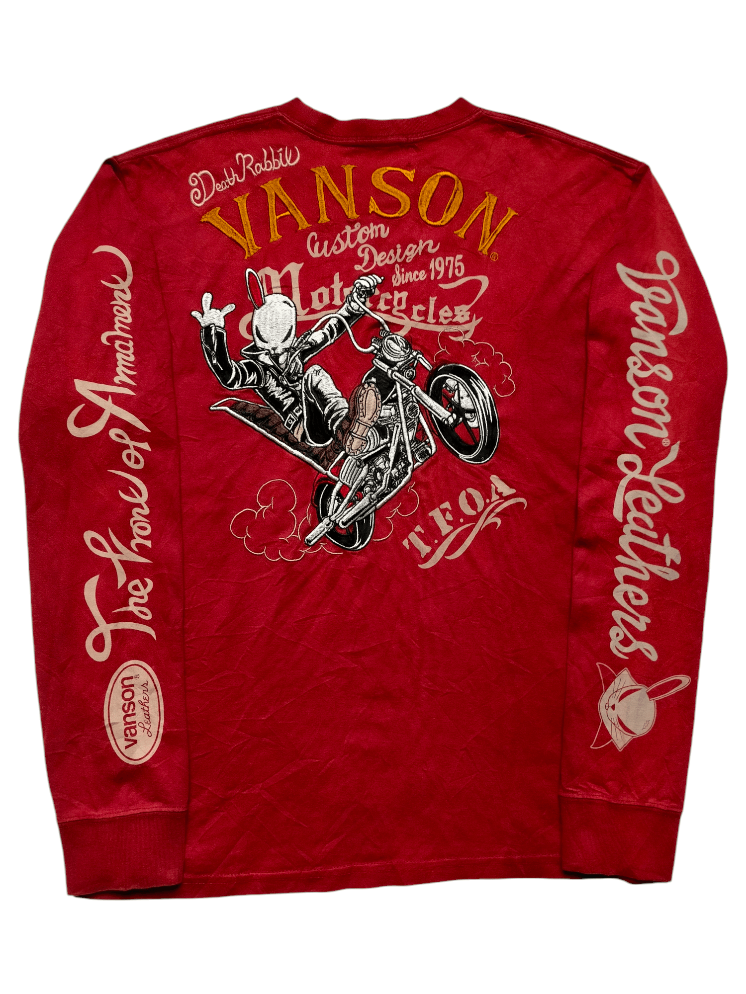 Vanson Leathers Vanson Leather Embroiderd Championship Motorcyle Long sleeve Size US M / EU 48-50 / 2 - 1 Thumbnail