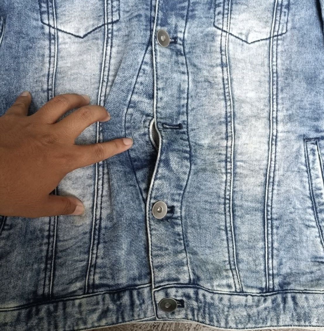 In The Attic × Japanese Brand In The Attic Faded Denim Jacket Size US M / EU 48-50 / 2 - 6 Thumbnail