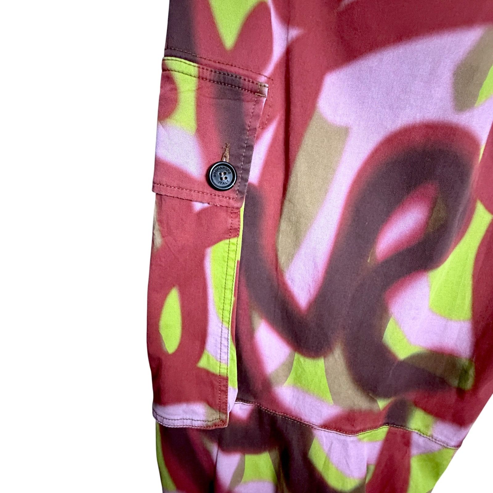 Dsquared2 Dsquared2 Graffiti Print Men Size 48 Cargo Pants $916 Retail Size US 31 - 11 Thumbnail