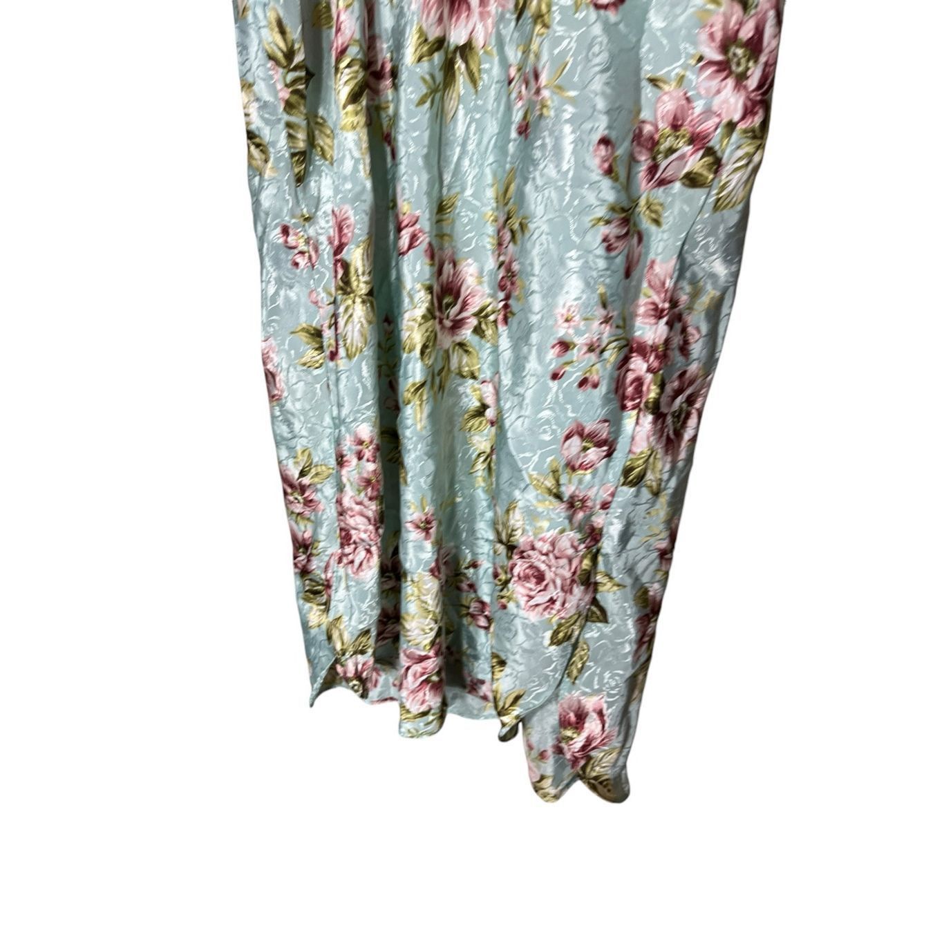 Other Vintage Angelique 80s 90s Jacquard Print Slip dress Lingerie Size S / US 4 / IT 40 - 8 Thumbnail