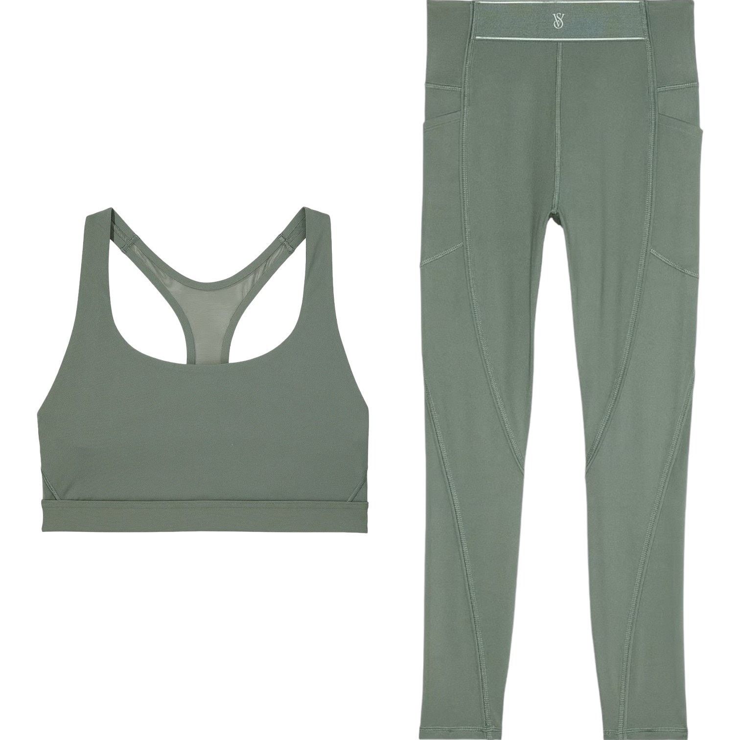 Victoria's Secret Victoria's Secret Pocket Leggings + Flex Sports Bra, M Size ONE SIZE - 1 Thumbnail