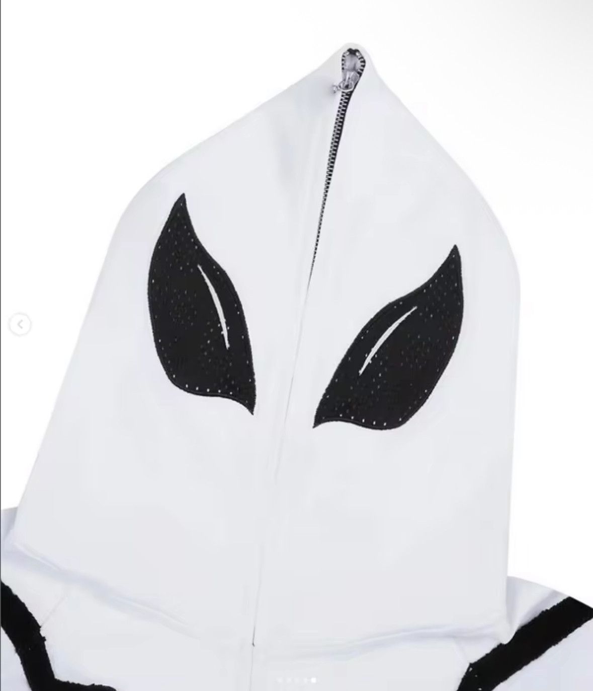 Other Retro Spider Web Hip Hop Zip Hoodies Punk Jacket Size US XL / EU 56 / 4 - 5 Thumbnail