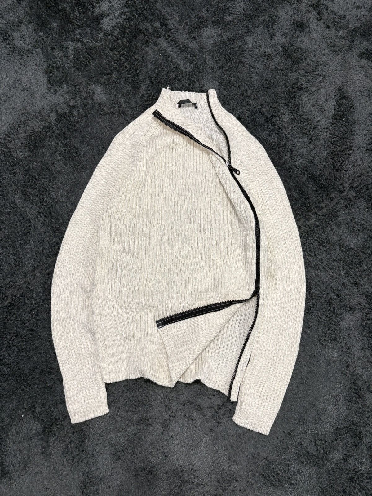 Hysteric Glamour HYSTERIC GLAMOUR ZIP CARDIGAN SWEATER Y2K ARCHIVE