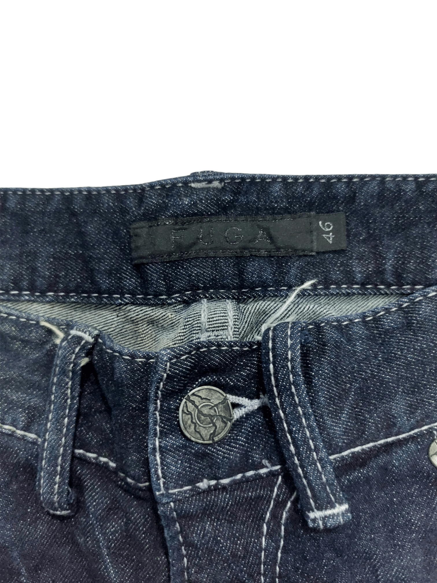 GOSTAR DE FUGA × Japanese Brand × Vintage FUGA Spiral Distressed Denim Size US 32 / EU 48 - 10 Thumbnail