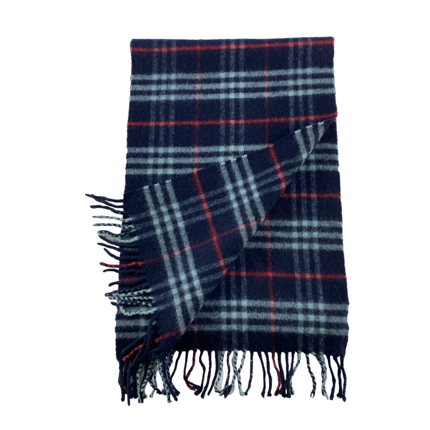 Burberry × Vintage Burberry Scarf / Muffler / Neckwear - WW1030 Size ONE SIZE - 4 Thumbnail