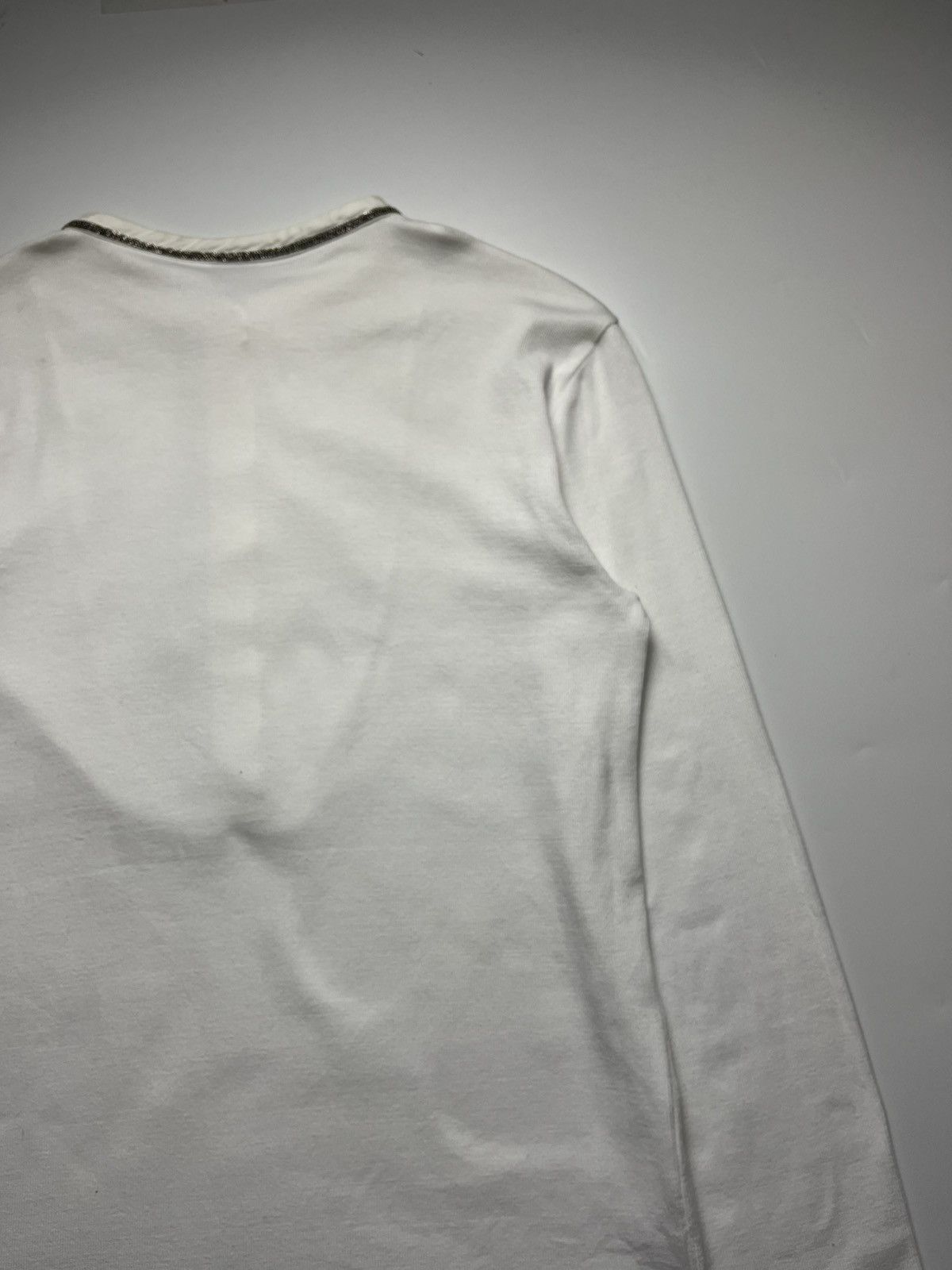 Brunello Cucinelli Brunello Cucinelli Monili Trim long-sleeve shirt Size XXL / US 16-18 / IT 52-54 - 9 Thumbnail