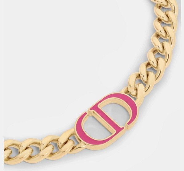 Dior o1w1db11024 Size: OS / Montaigne Choker in Gold Size ONE SIZE - 2 Thumbnail