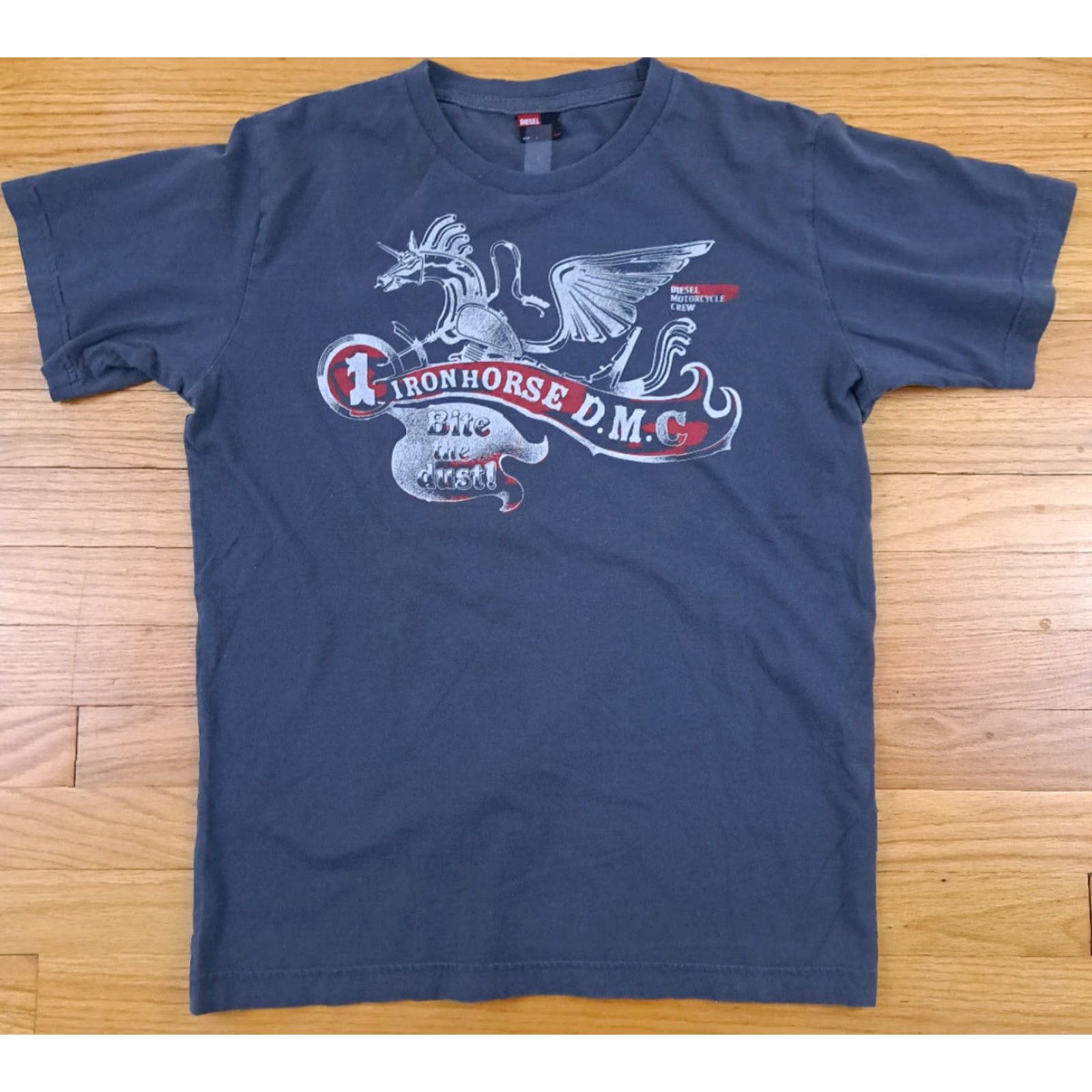 Diesel VINTAGE Diesel Motorcycle Club 90s T-Shirt Small-Medium Men Short Sleeve Size US M / EU 48-50 / 2 - 2 Thumbnail