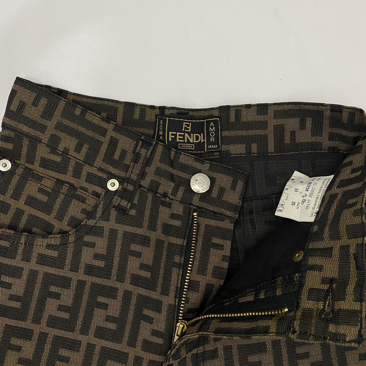 Fendi Fendi Zucca Monogram Pants Size 23" - 7 Thumbnail