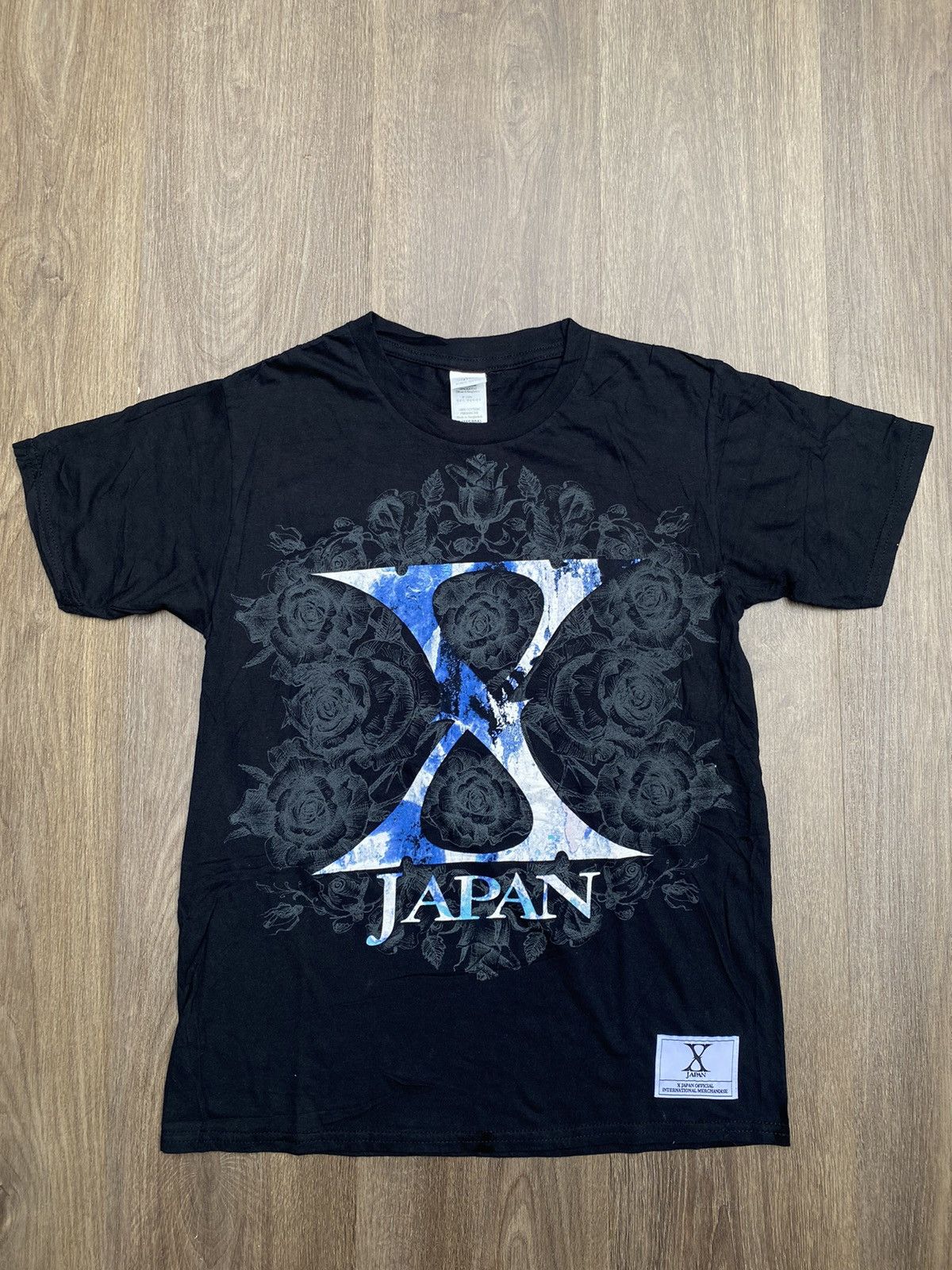 image of Band Tees X-Japan Tour in Black, Men's (Size Small)