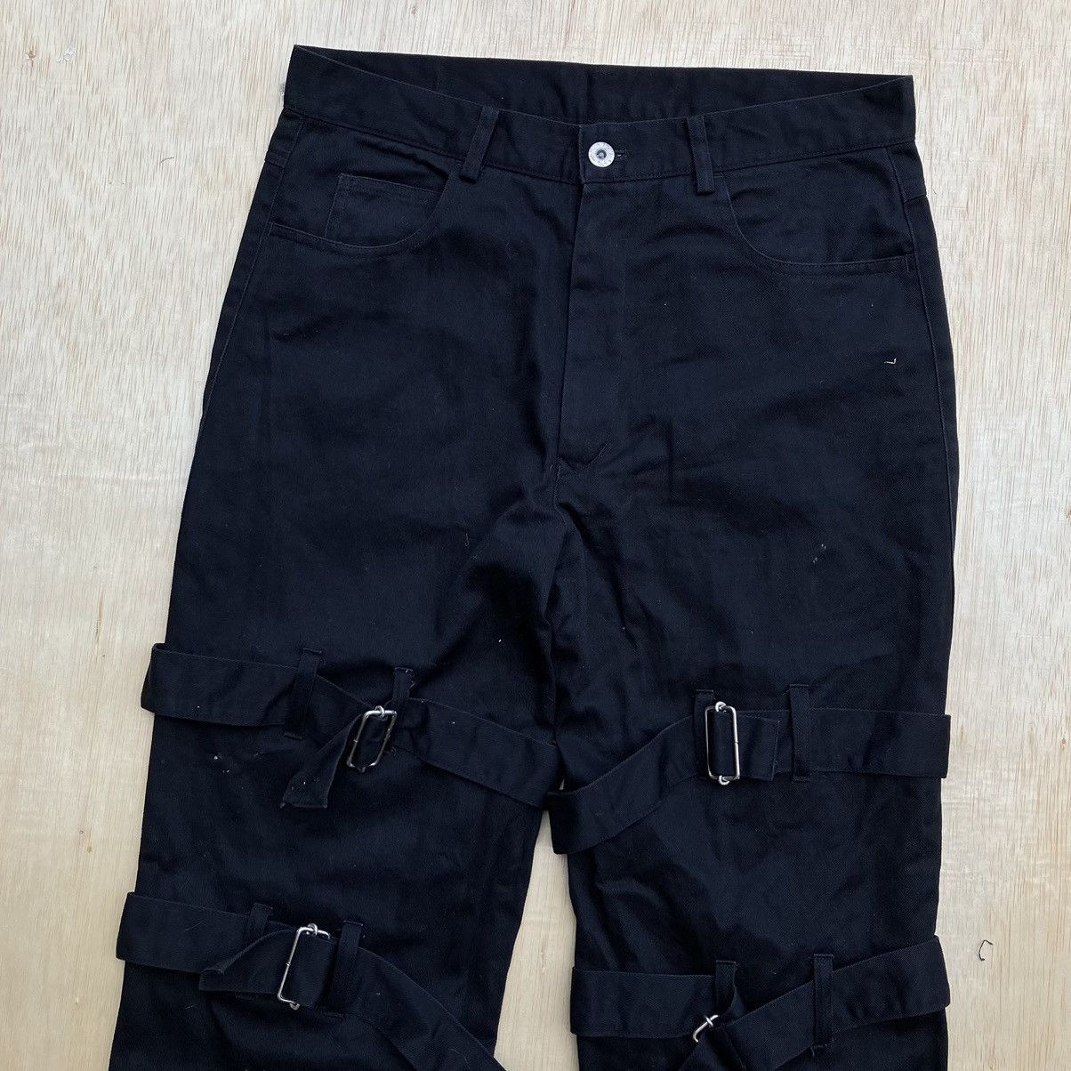 Designer × Japanese Brand × Punk and Yo LONG PUNK PANTS Size US 31 - 2 Thumbnail