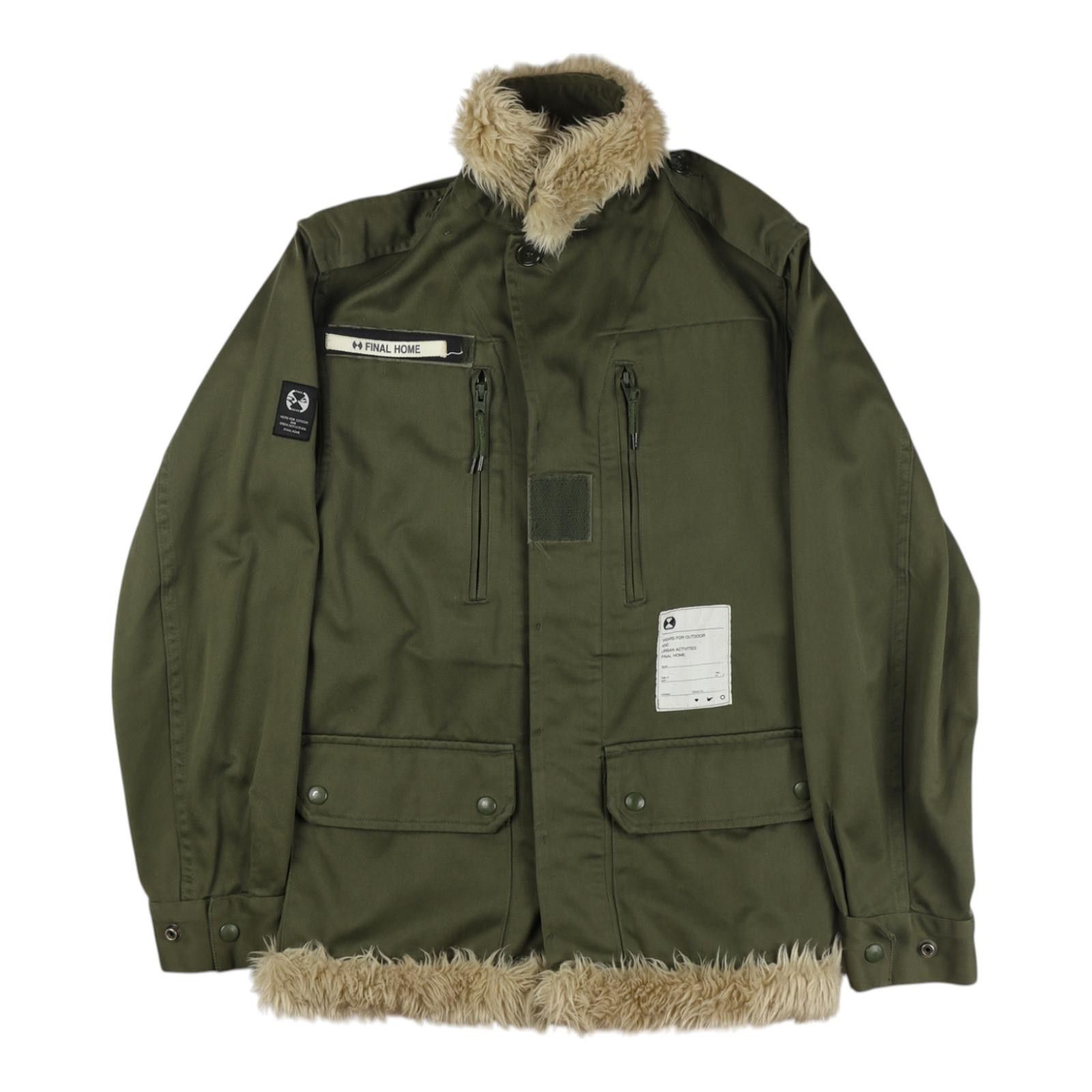 Final Home Final Home Recycled Military Jacket Size S / US 4 / IT 40 - 1 Preview