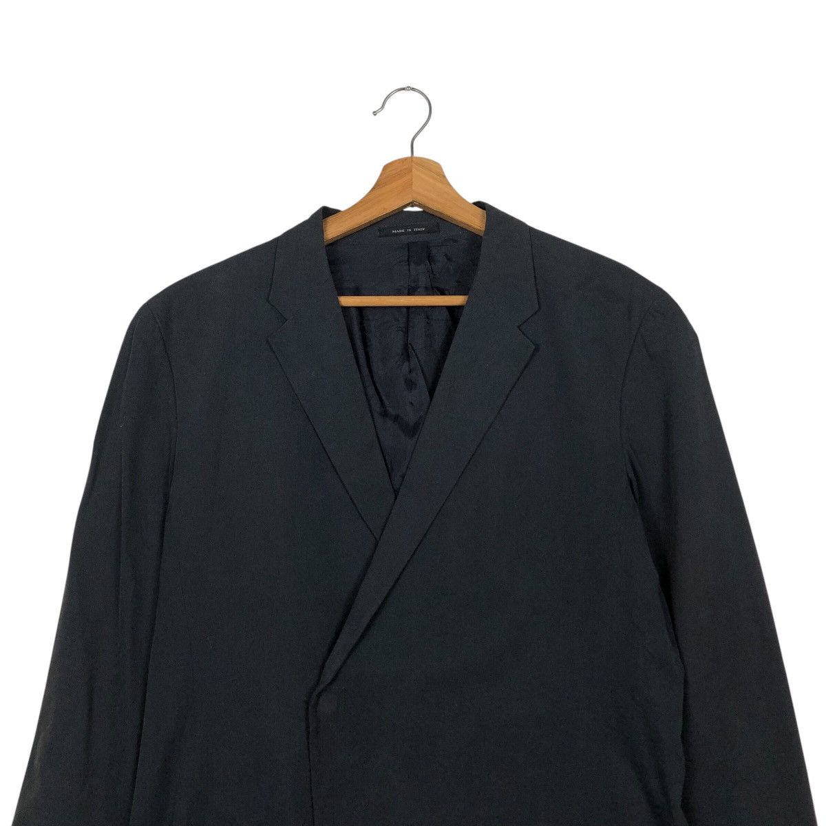 Emporio Armani 📌Rich Black Vintage Emporio Armani Made in Italy Coats Size US M / EU 48-50 / 2 - 4 Thumbnail