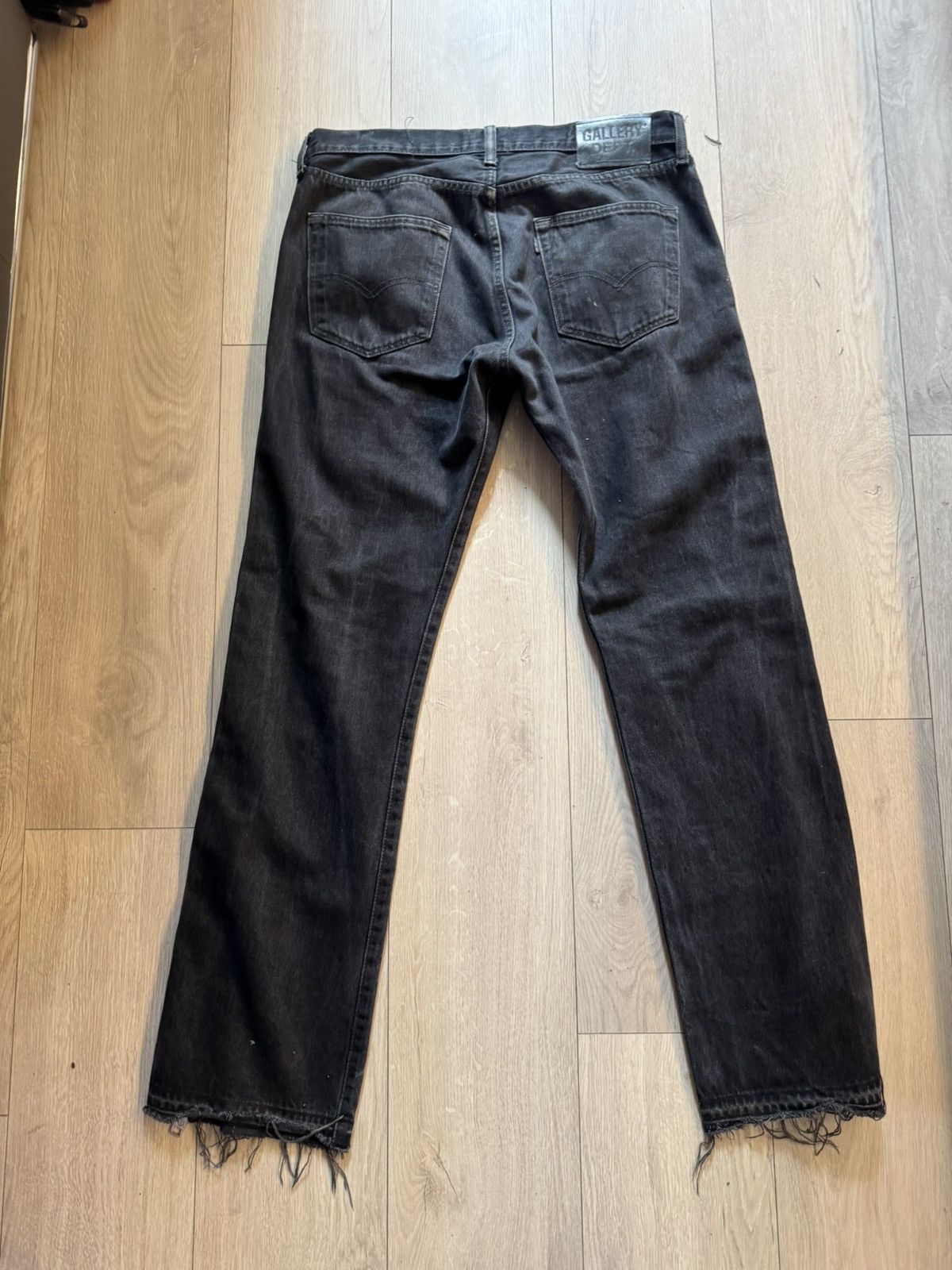 Gallery Dept. Gallery Dept. Black Denim Side Zippers Size US 32 / EU 48 - 2 Thumbnail