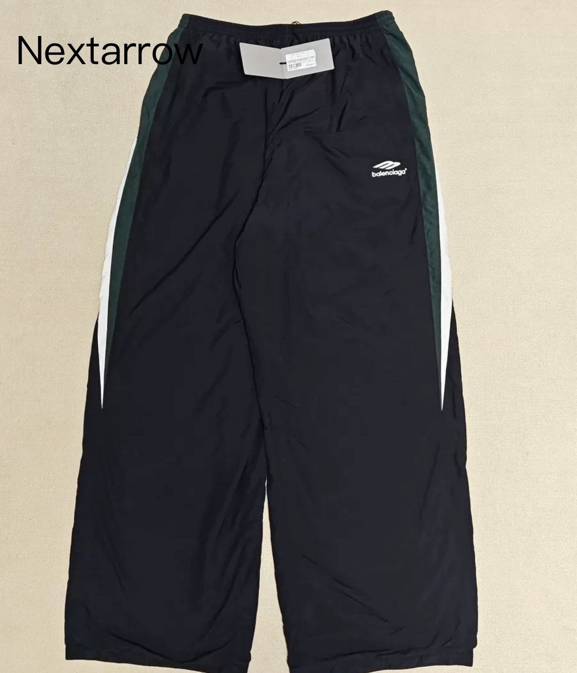 Balenciaga Balenciaga 23SS 3Bsports racing Baggy wide leg nylon 