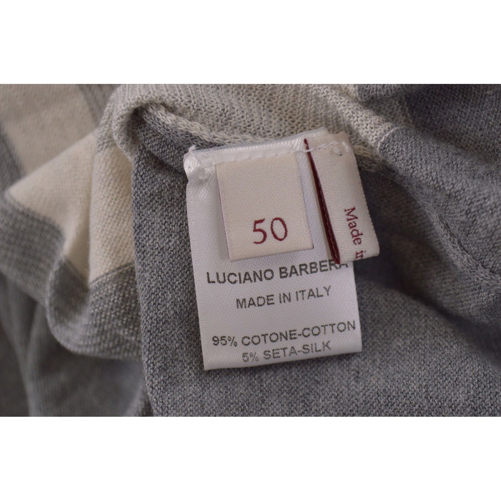 Luciano Barbera Luciano Barbera Sweater Size US M in Gray Size US M / EU 48-50 / 2 - 3 Thumbnail