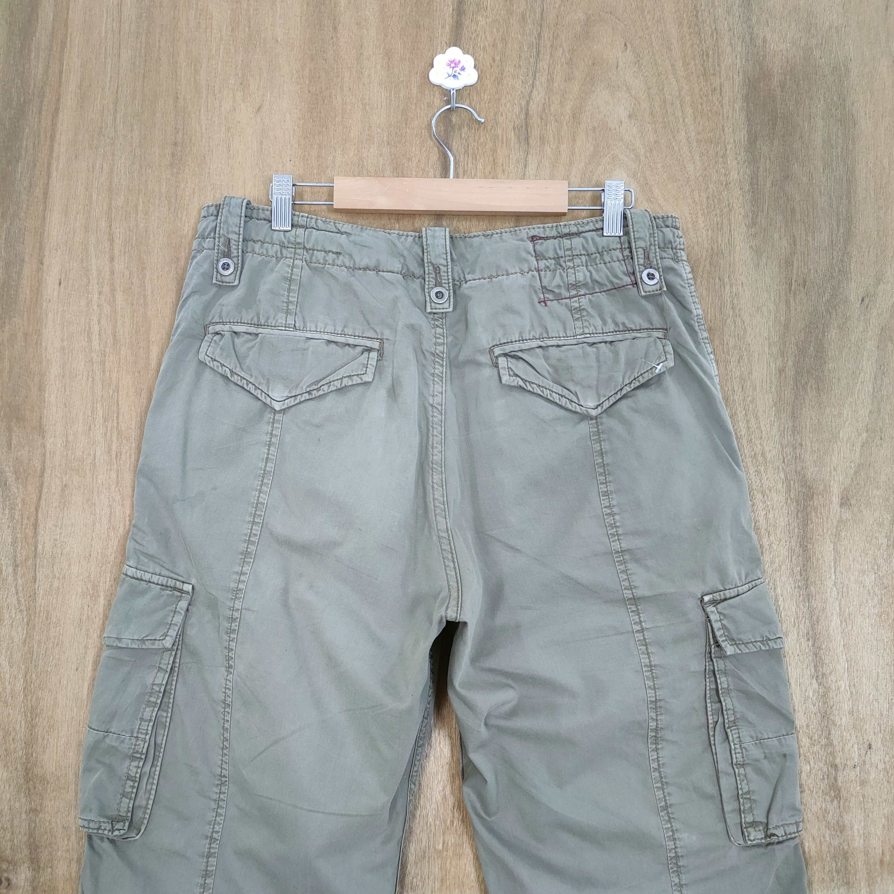 Japanese Brand Z BRAND SURPLUS MULTIPOCKET BONDAGE CARGO PANTS Size US 32 / EU 48 - 8 Thumbnail