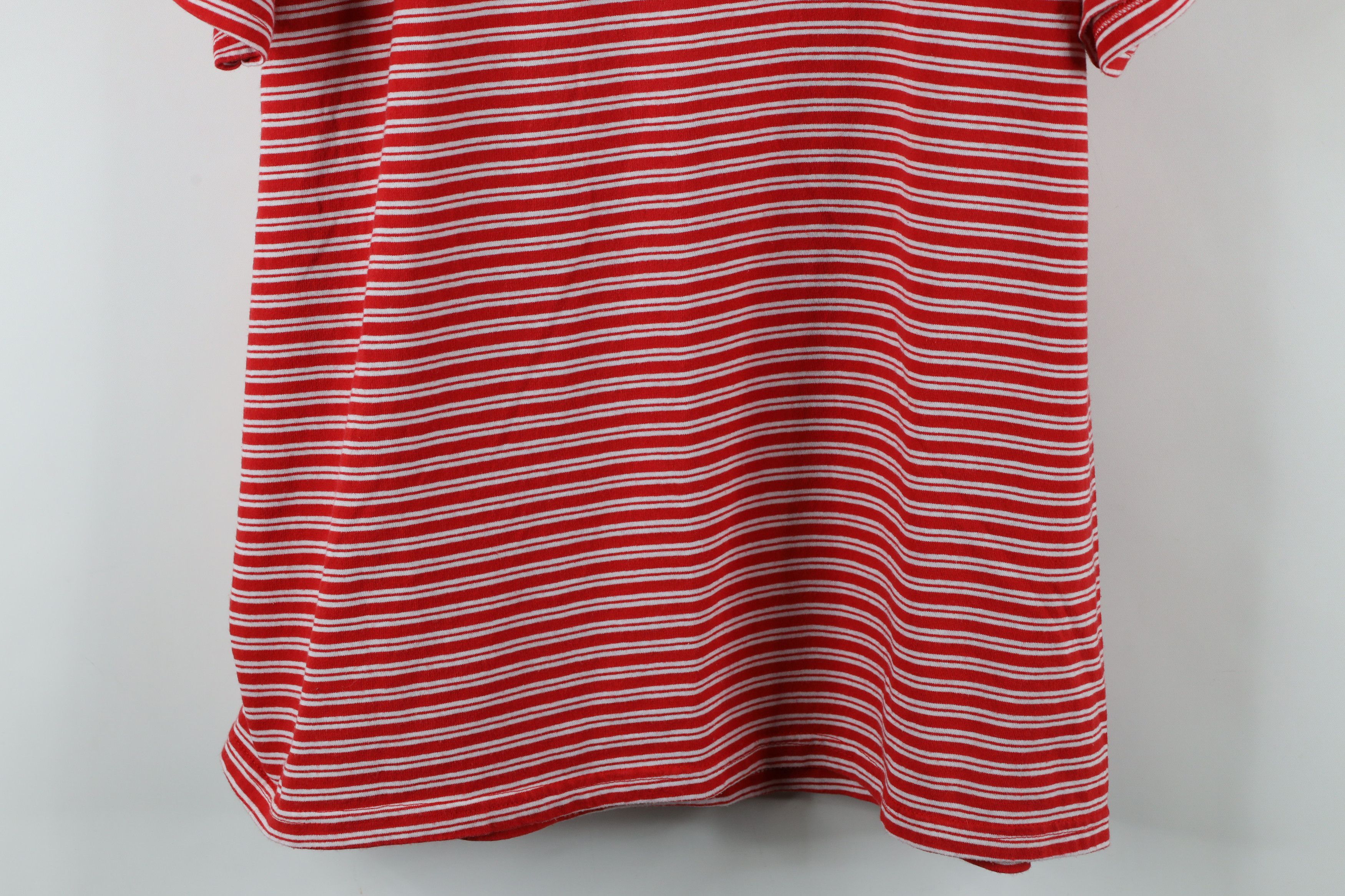 Vintage Vintage 90s Streetwear Cane Striped Short Sleeve T-Shirt Size US L / EU 52-54 / 3 - 3 Thumbnail