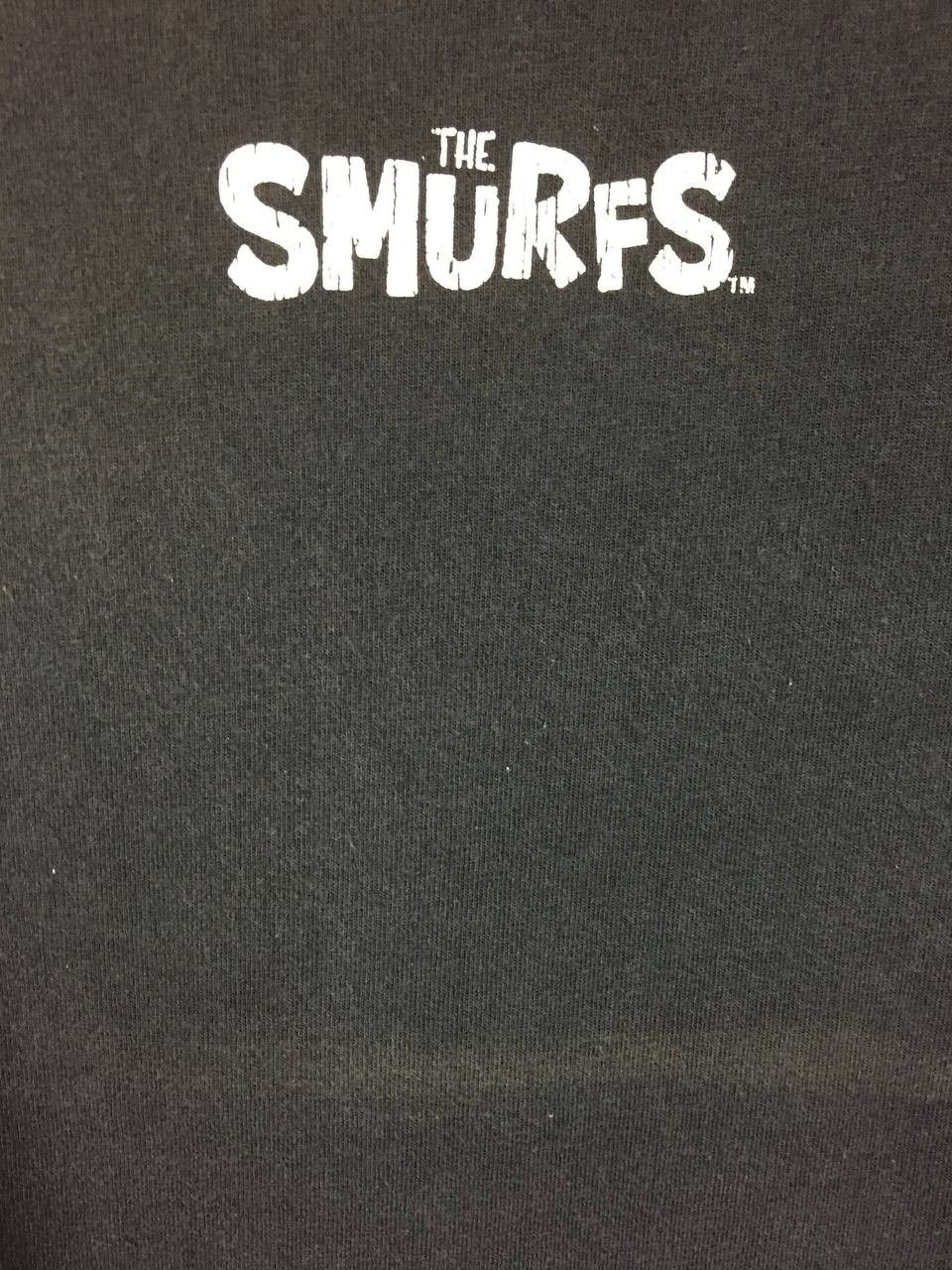 Vintage The Smurfs Ride The Wave Smurfs Beach Long Sleeve Tee Size US L / EU 52-54 / 3 - 7 Thumbnail
