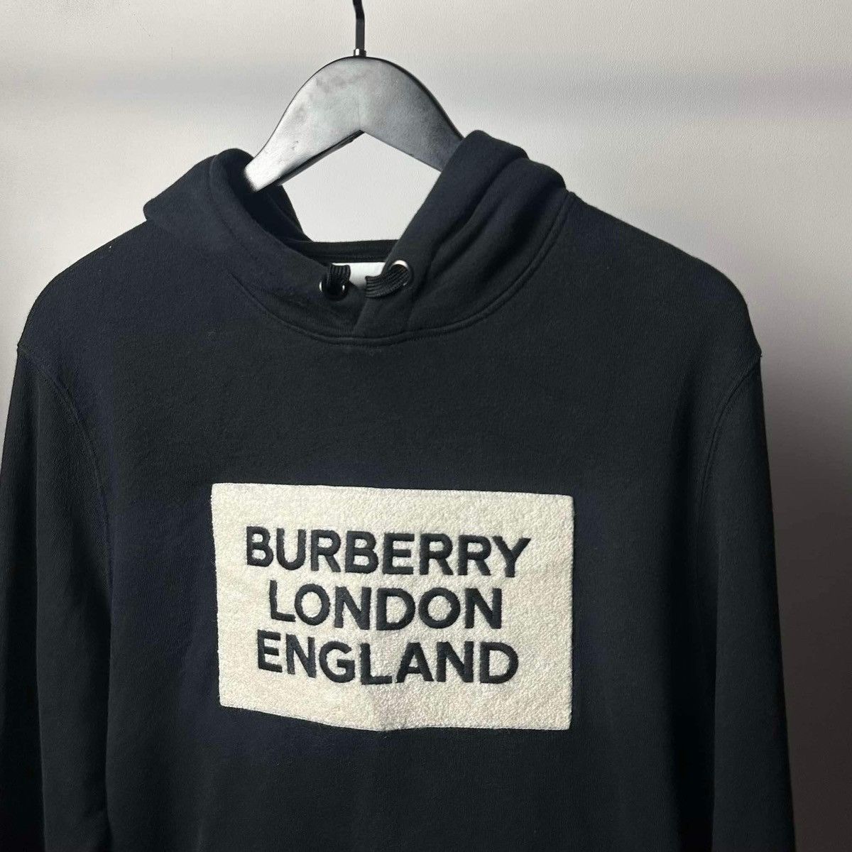 Burberry BURBERRY WOOL LOGO HOODIE Size US XS / EU 42 / 0 - 2 Thumbnail