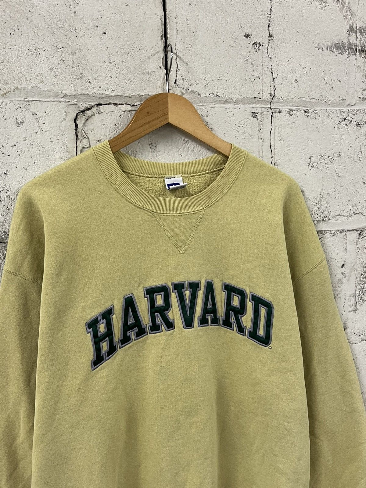 Russell Athletic Vintage 90s Russell athletic boxy fit Harvard crewneck Size US XL / EU 56 / 4 - 4 Thumbnail