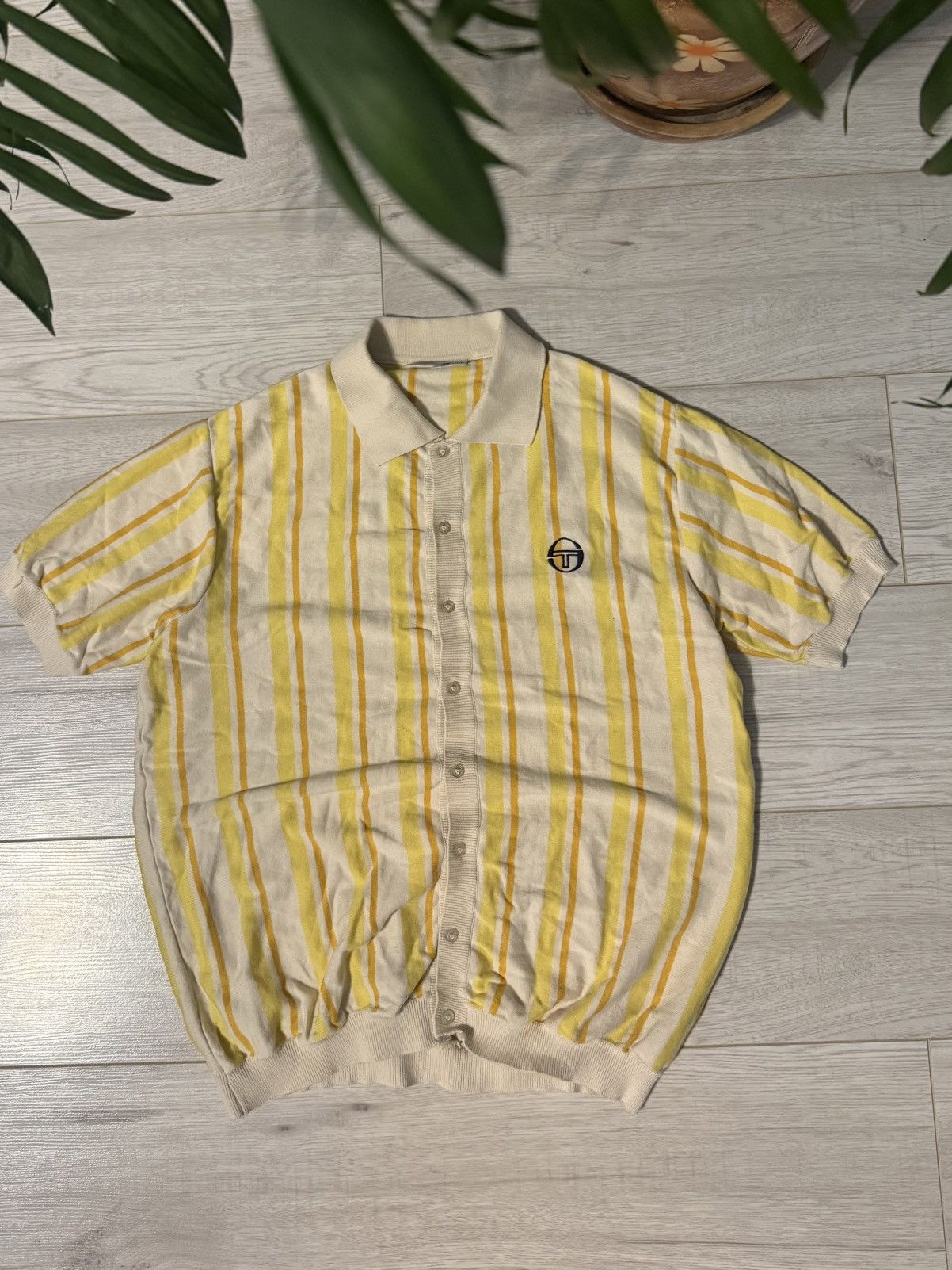 Sergio Tacchini Striped Shirt Sergio Tachini polo Size US L / EU 52-54 / 3 - 1 Thumbnail